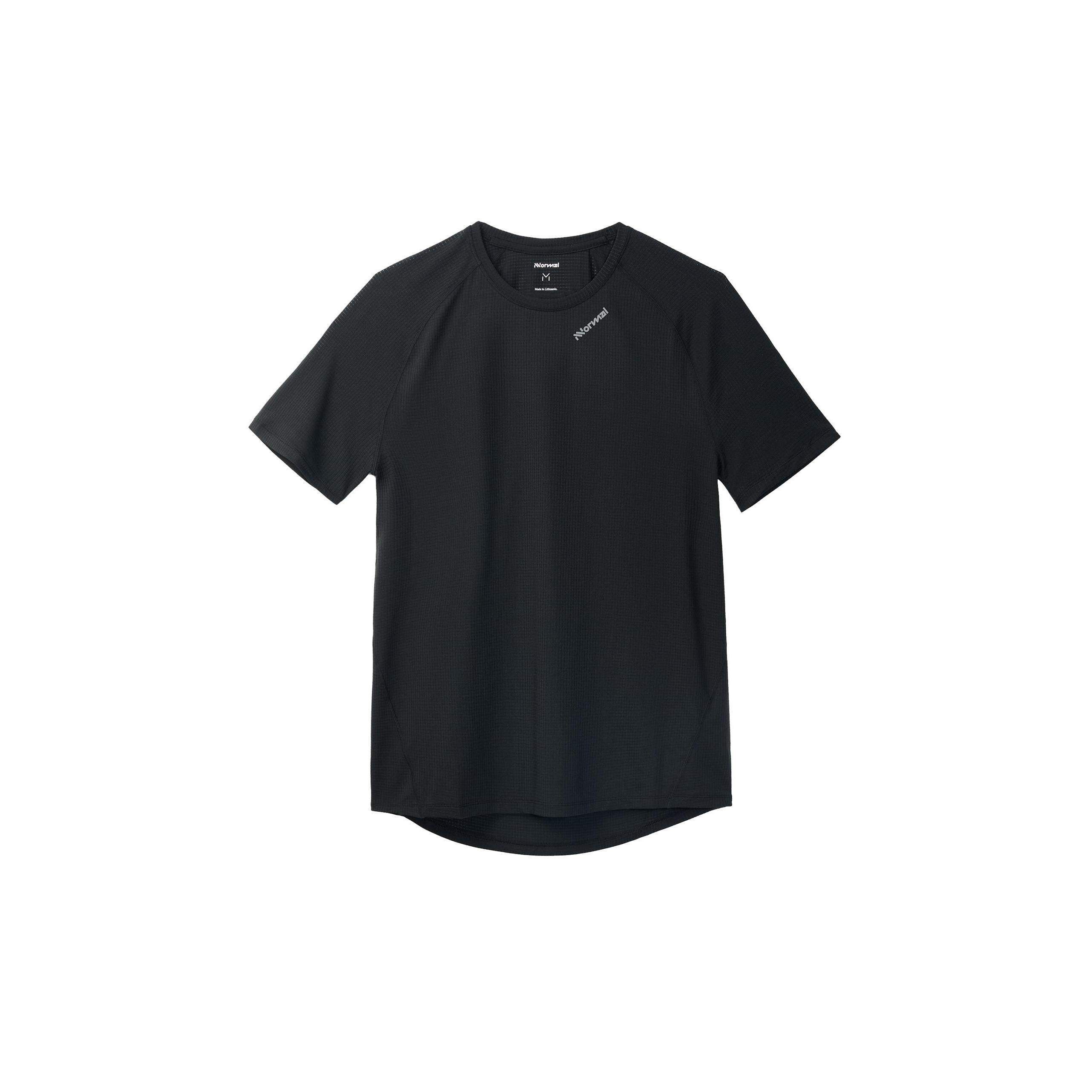 Camiseta de hombre de running NNormal - Multicolor Negro-1