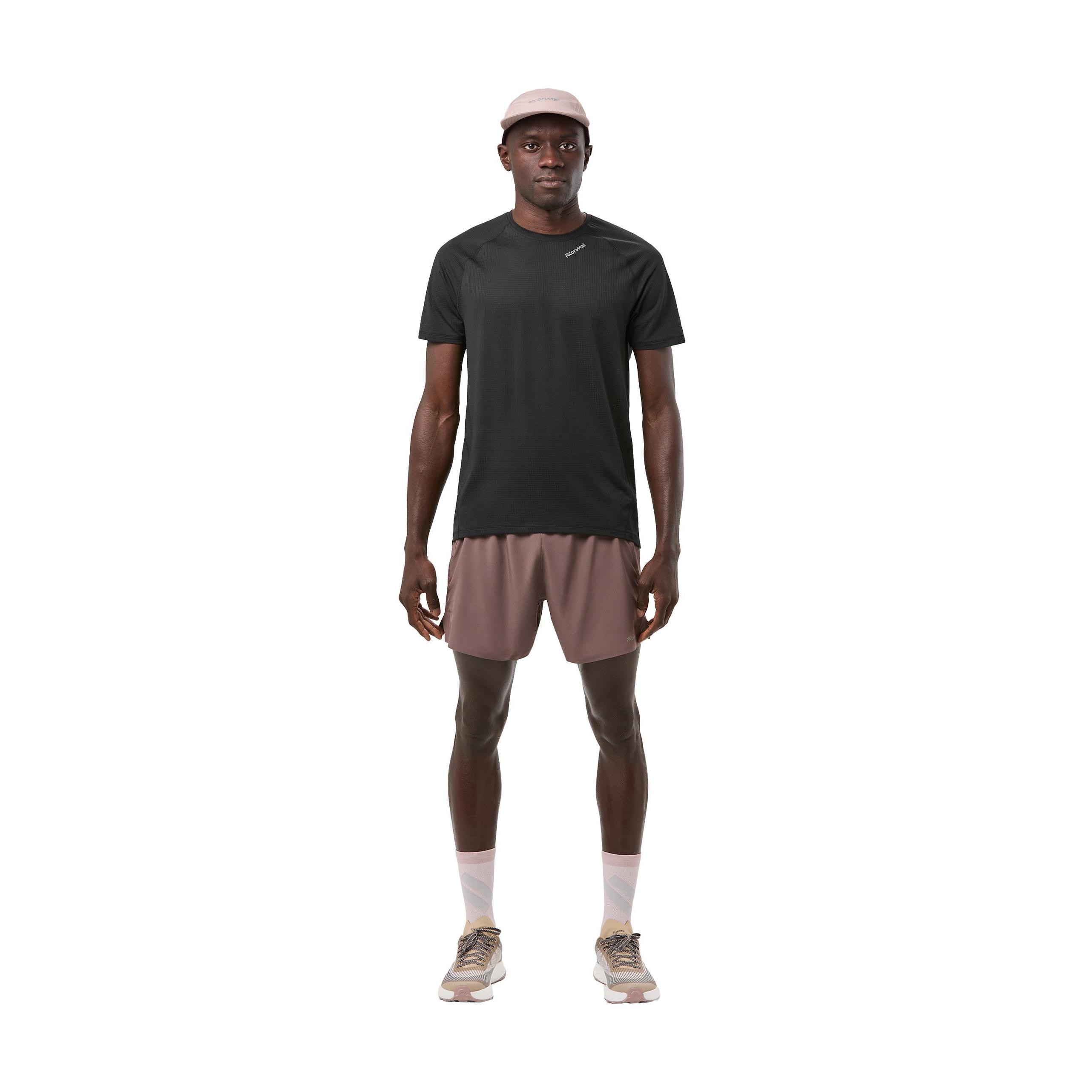 Camiseta de hombre de running NNormal - Multicolor Negro-3