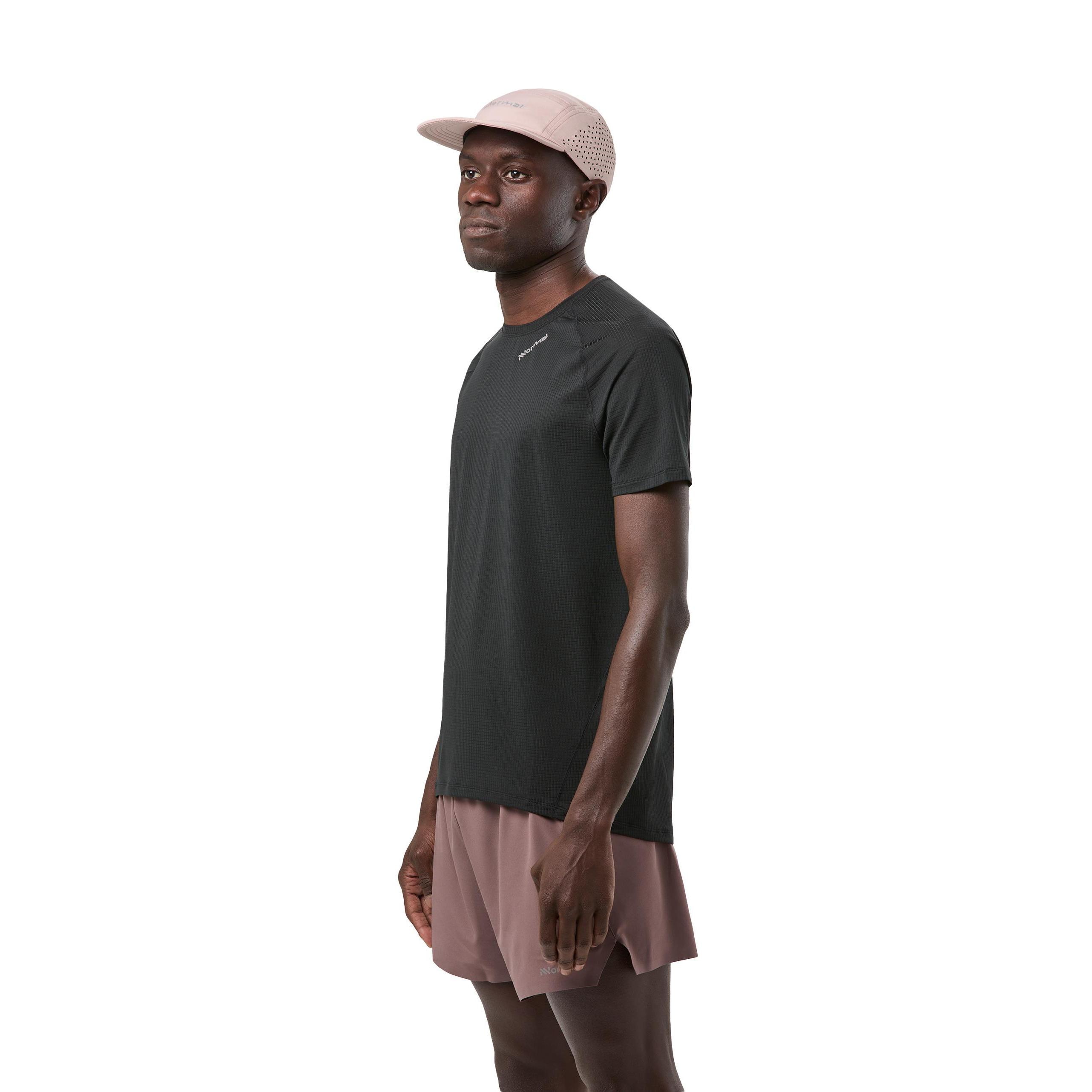 Camiseta de hombre de running NNormal - Multicolor Negro-5