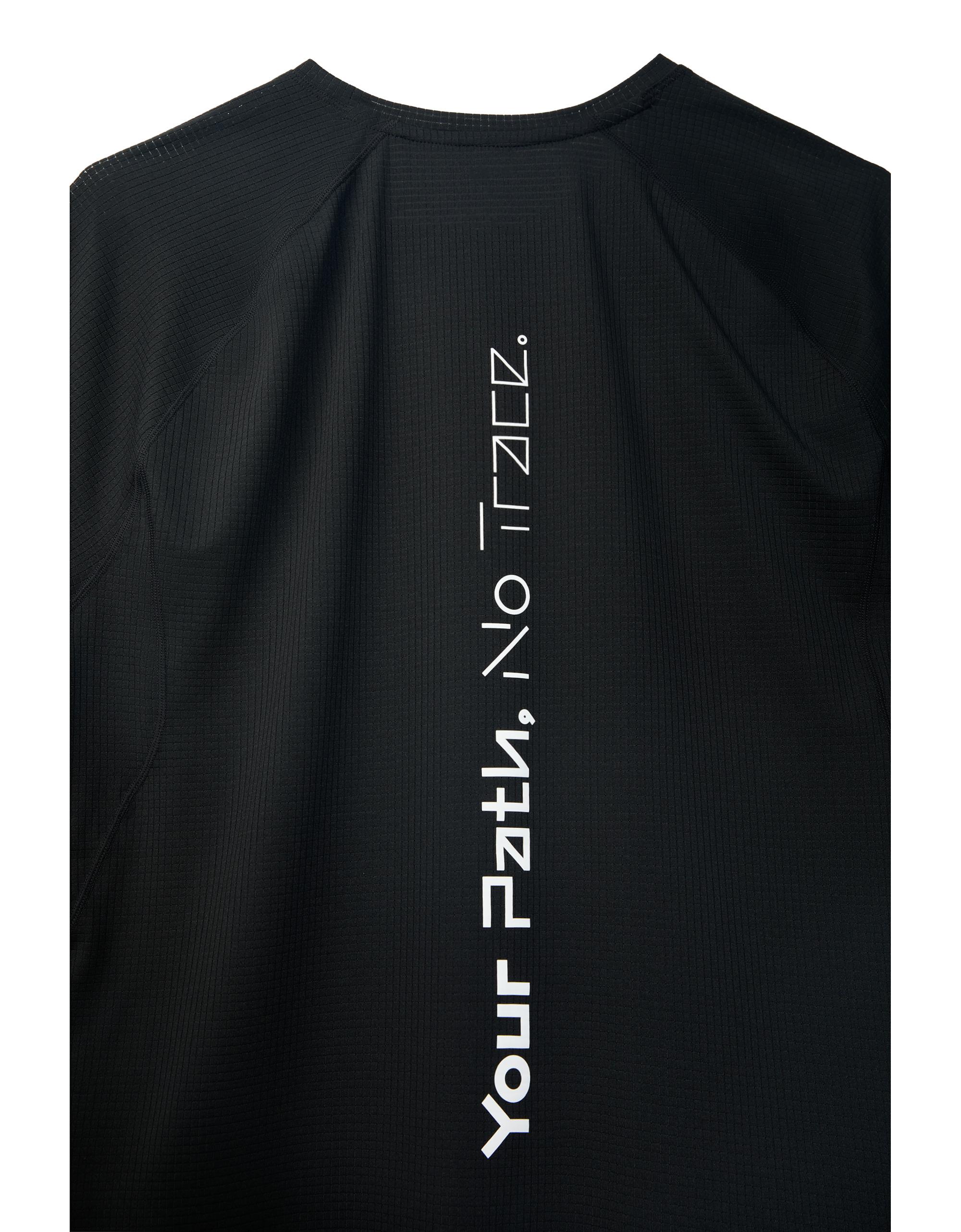 Camiseta de running de hombre de NNormal - Negro Negro-4