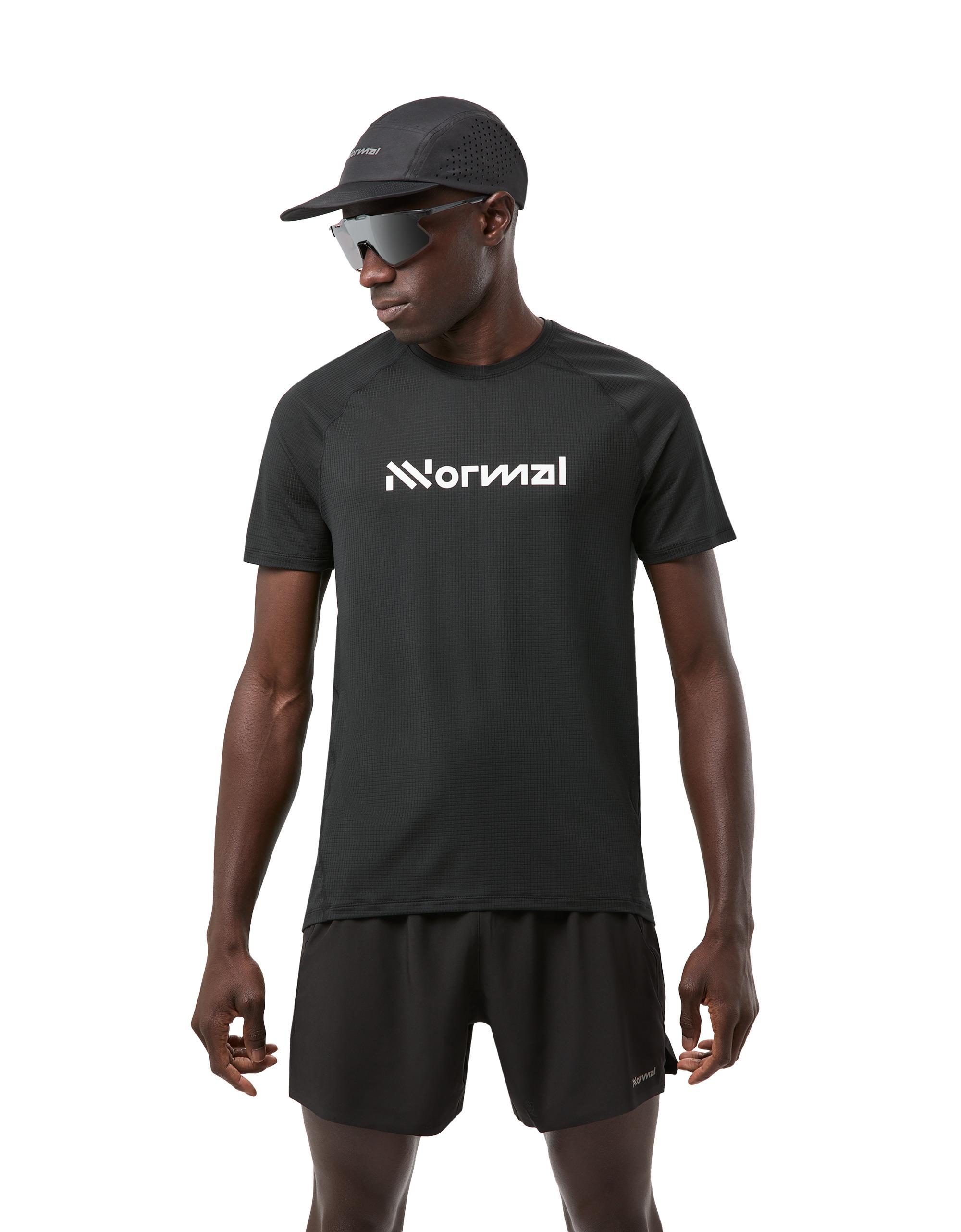 Camiseta de running de hombre de NNormal - Negro Negro-5