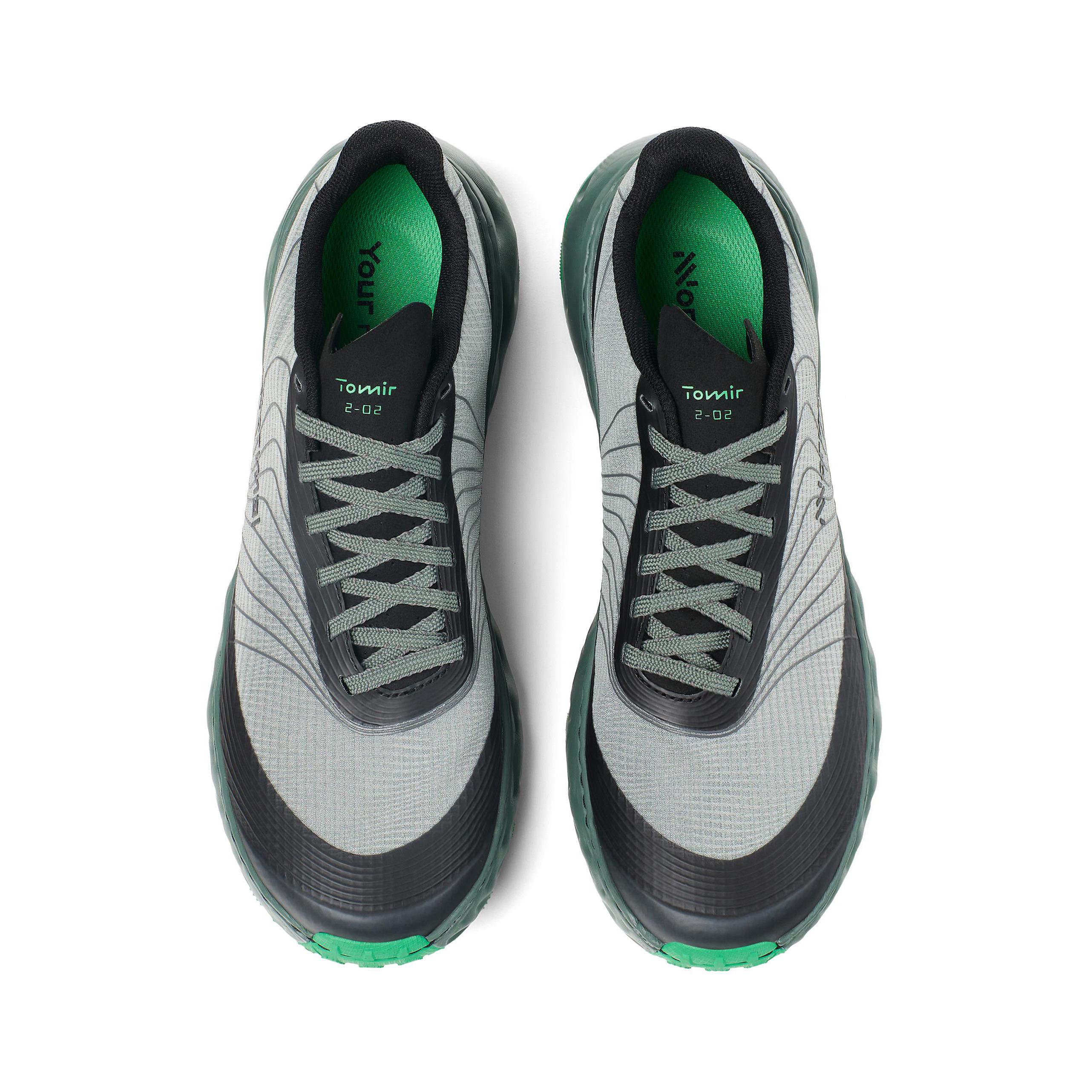 Imagen 3 de Zapatillas de trail running unisex Tomir 2 0 NNORMAL - Negro / Verde Negro / Verde