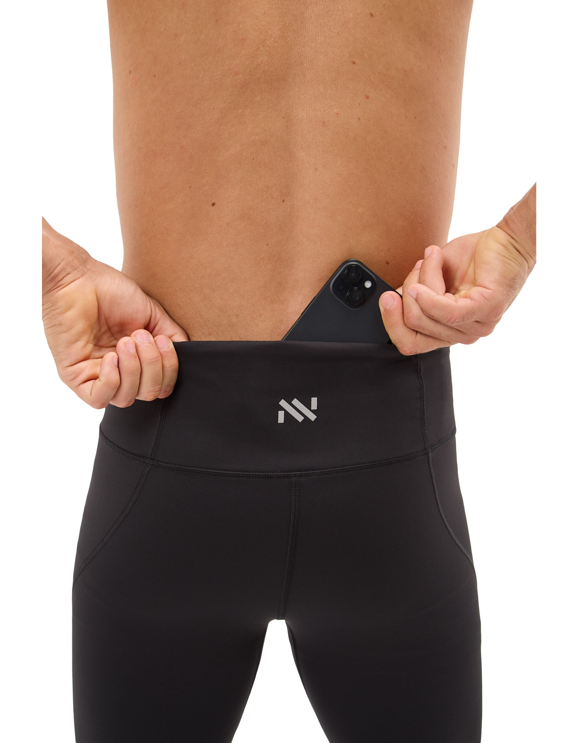 Malla Active de hombre NNormal - Negro Negro-5
