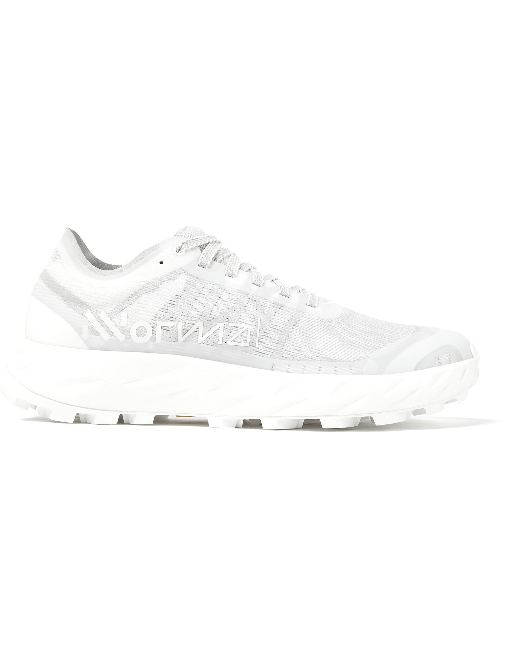 Zapatillas de trail runnig unisex Kjerag Brut NNormal - Blanco Blanco-1