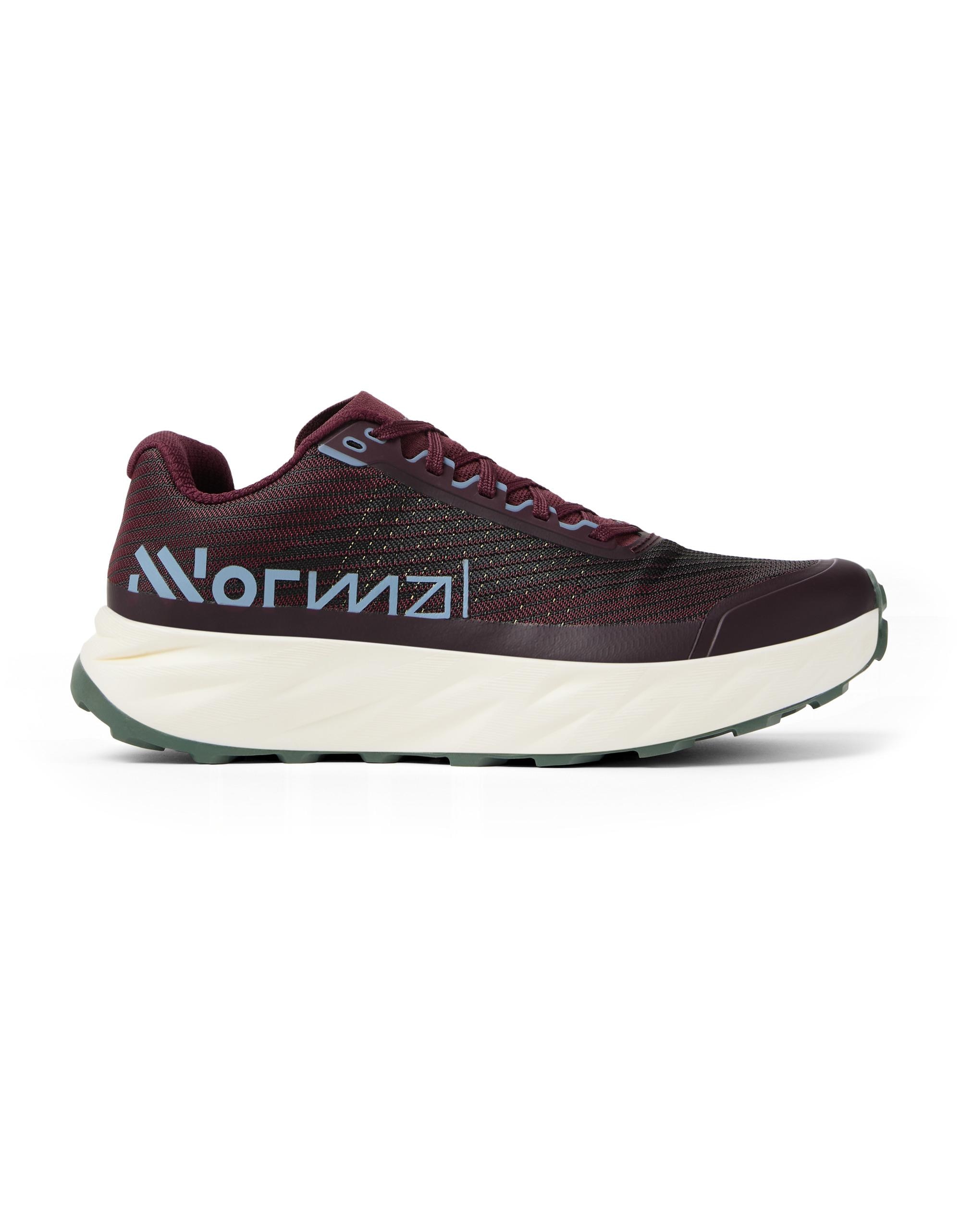 Zapatillas de trail runnig unisex Kjerag 02 NNormal - Burdeos Burdeos-1