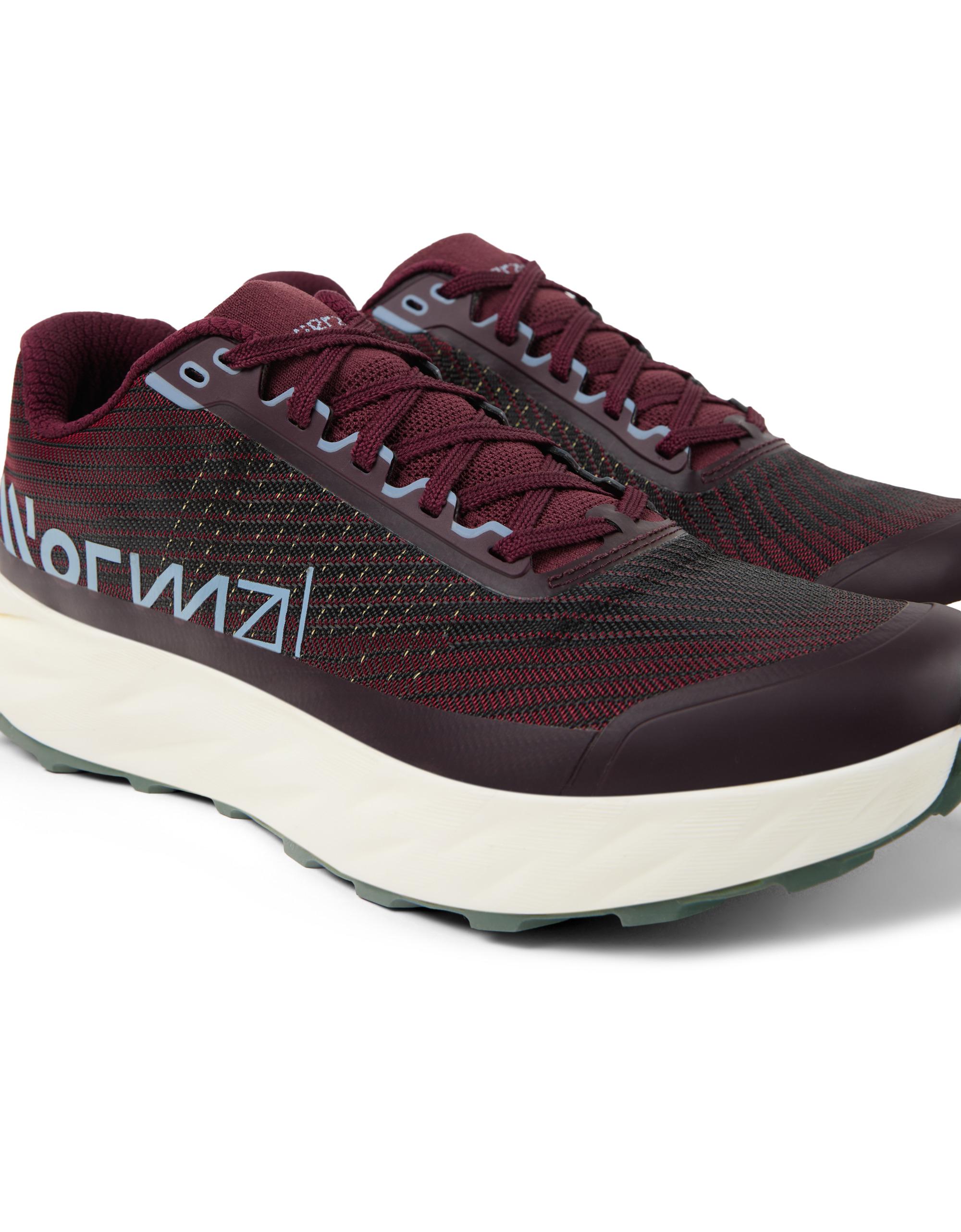 Zapatillas de trail runnig unisex Kjerag 02 NNormal - Burdeos Burdeos-2