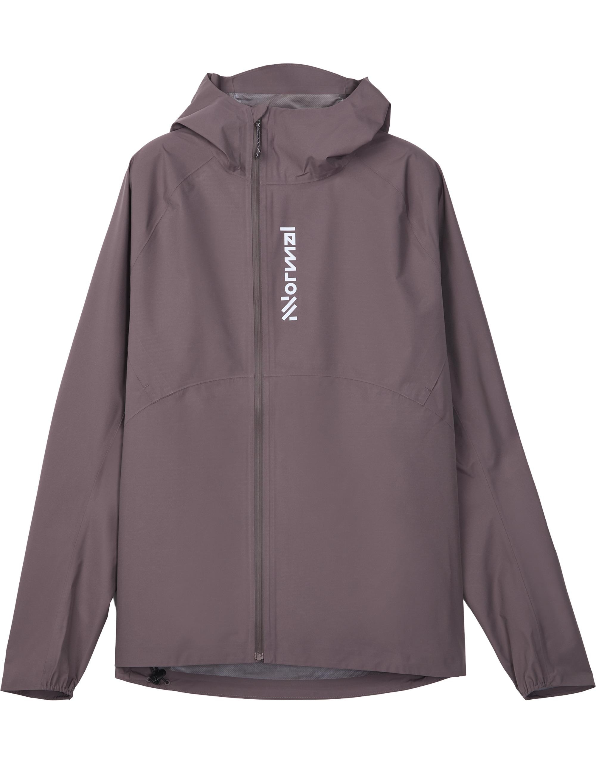 Imagen 0 de Chaqueta de trail de hombre impermeable NNormal Gris