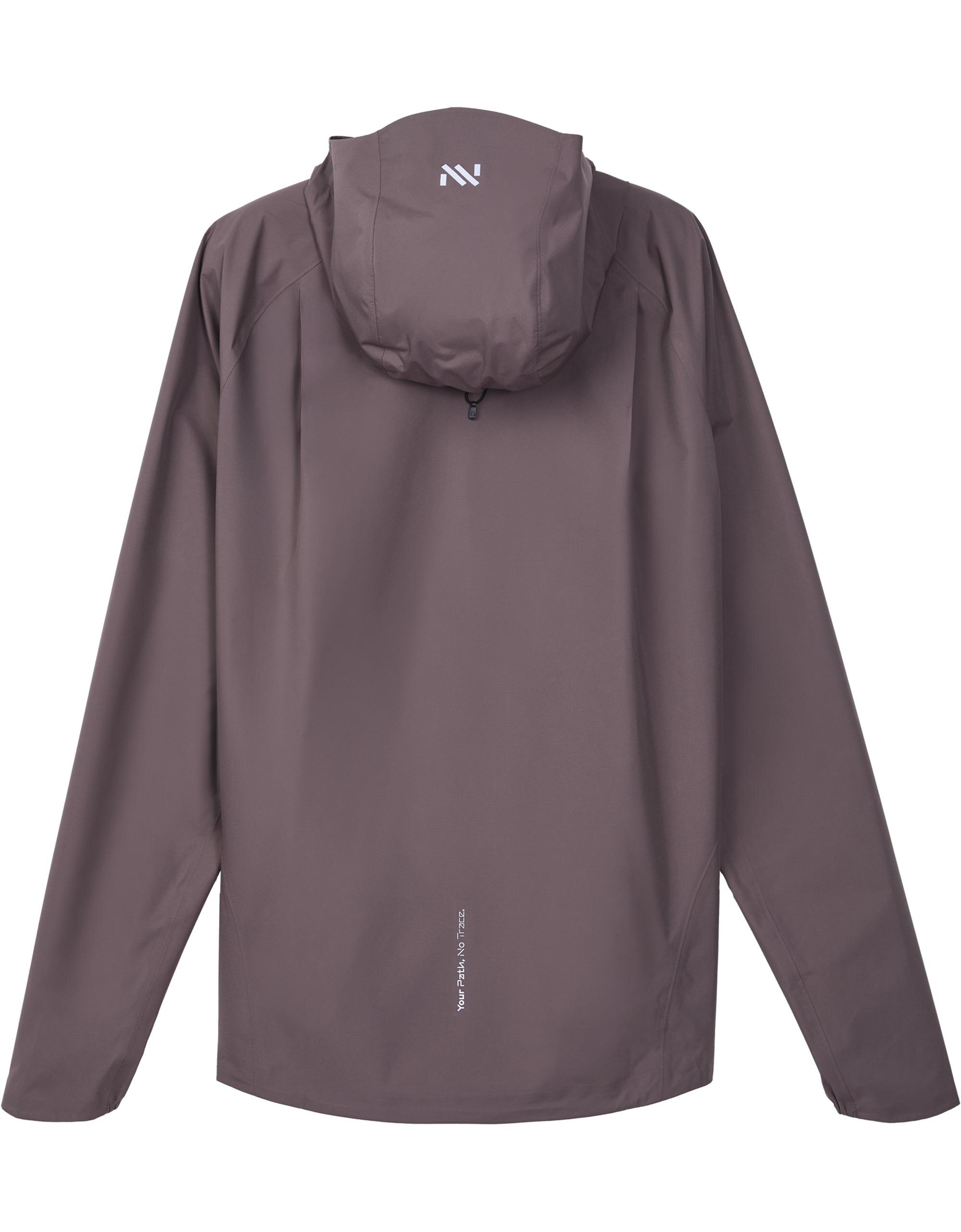 Chaqueta de trail de hombre impermeable NNormal - Gris Gris-2