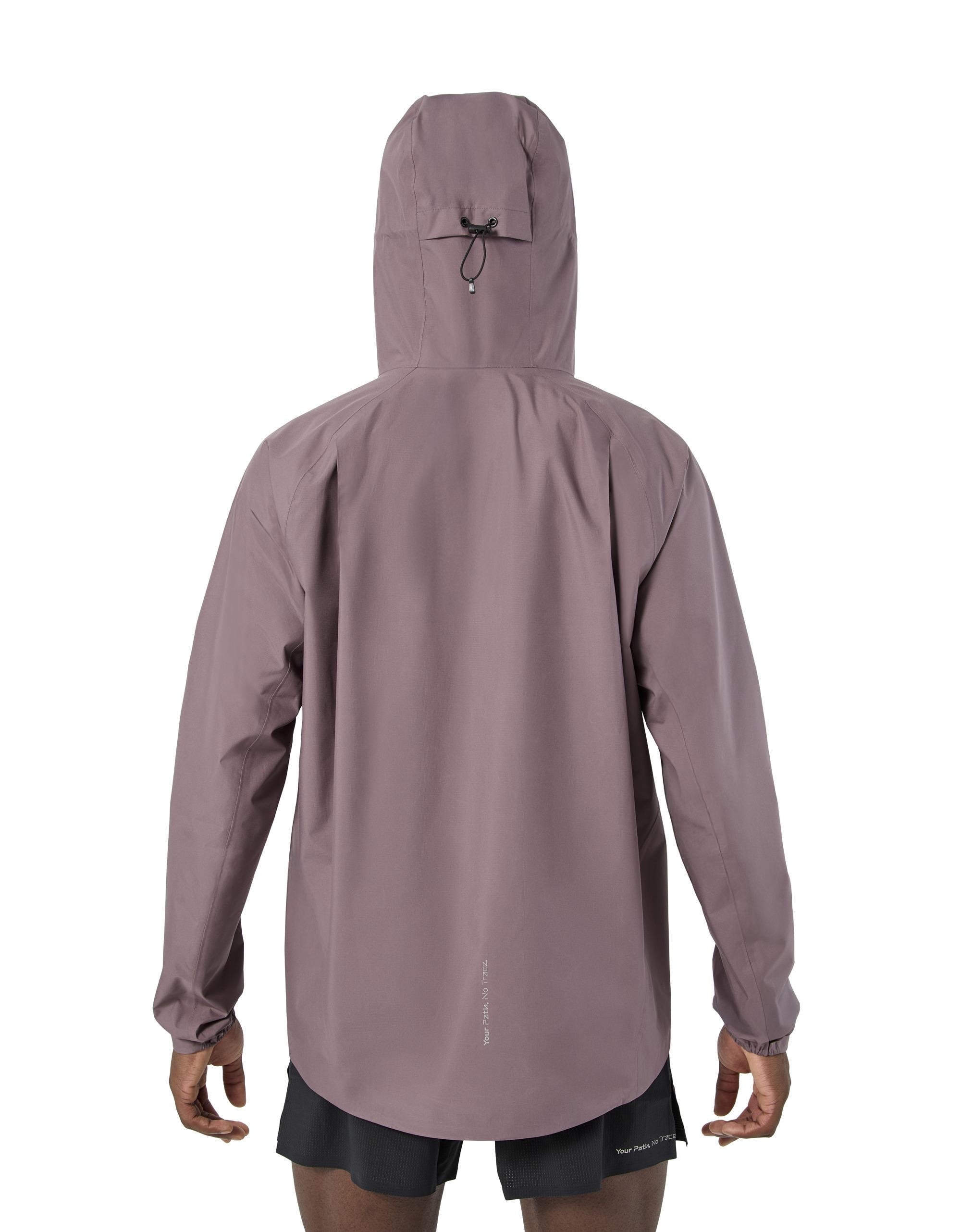 Chaqueta de trail de hombre impermeable NNormal - Gris Gris-5