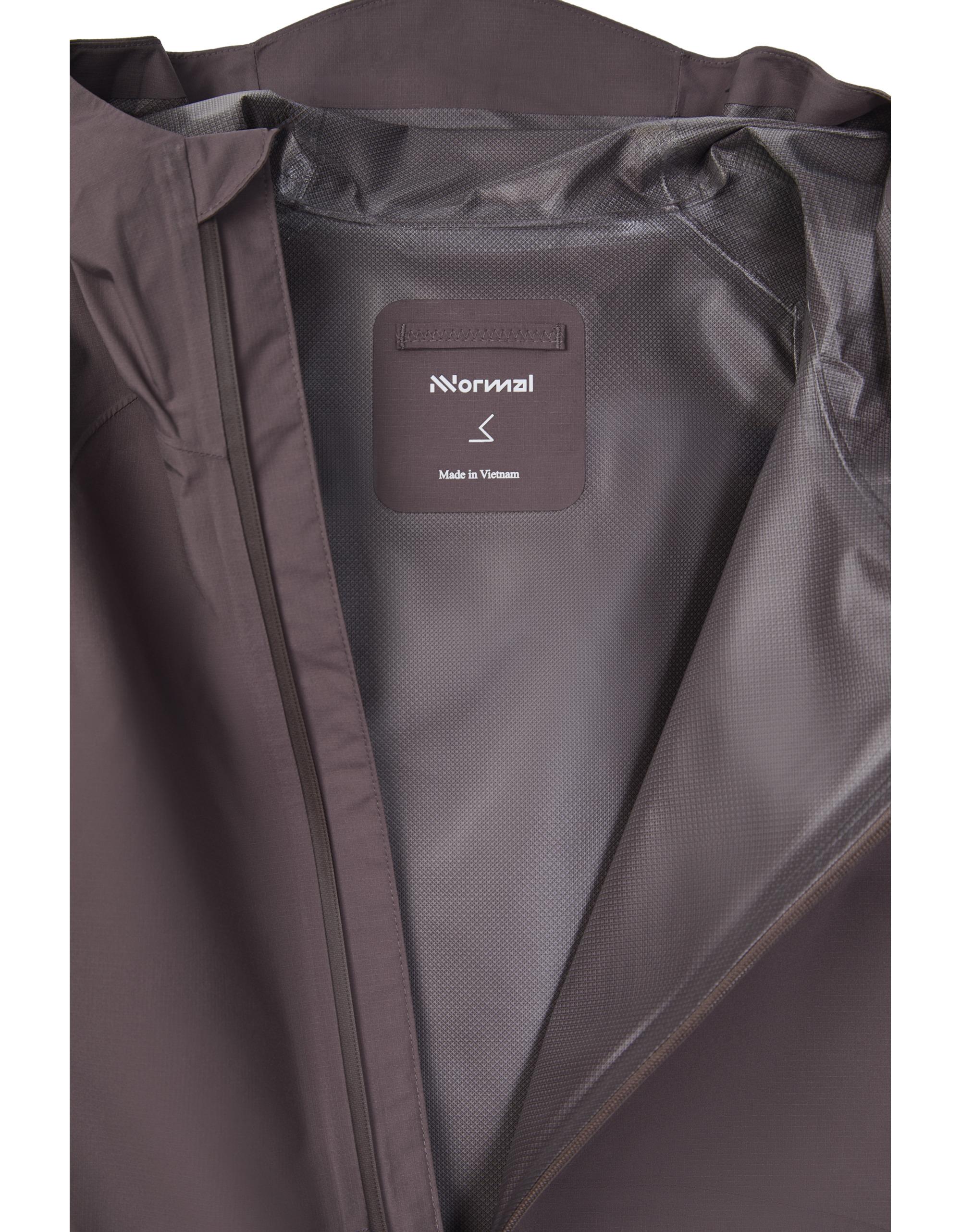 Chaqueta de trail de hombre impermeable NNormal - Gris Gris-6