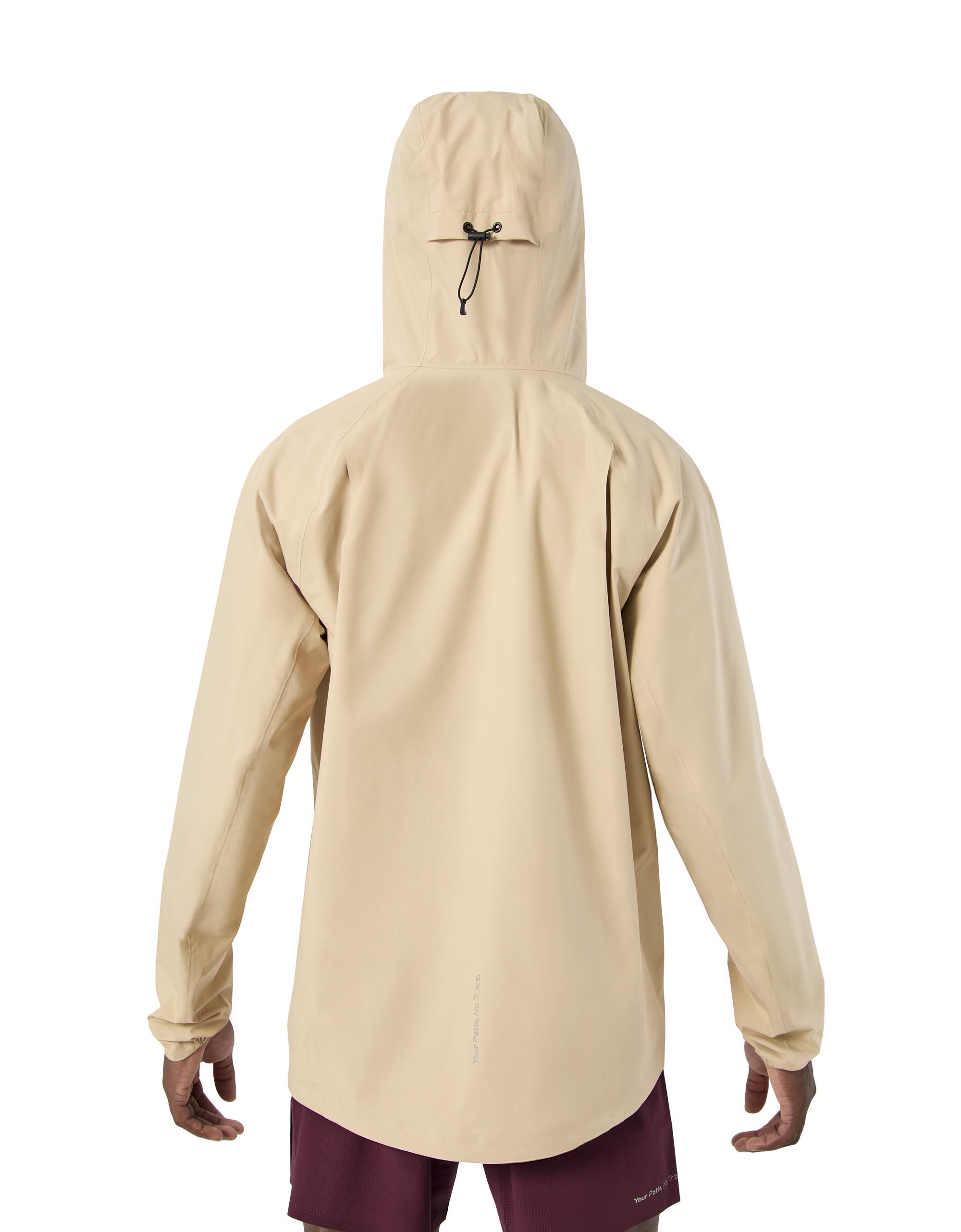 Chaqueta de trail de hombre impermeable NNormal - Beige Beige-5
