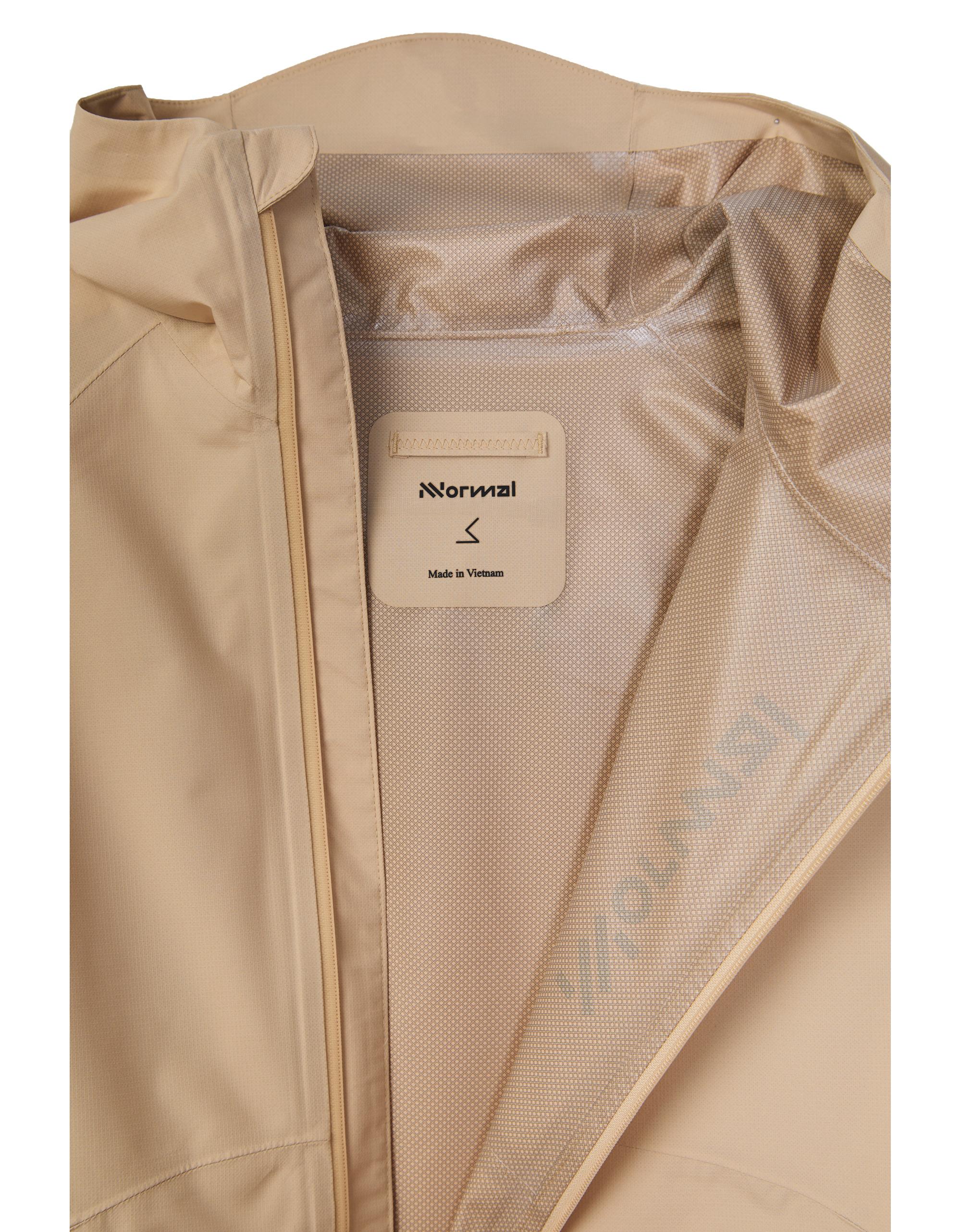 Chaqueta de trail de hombre impermeable NNormal - Beige Beige-6