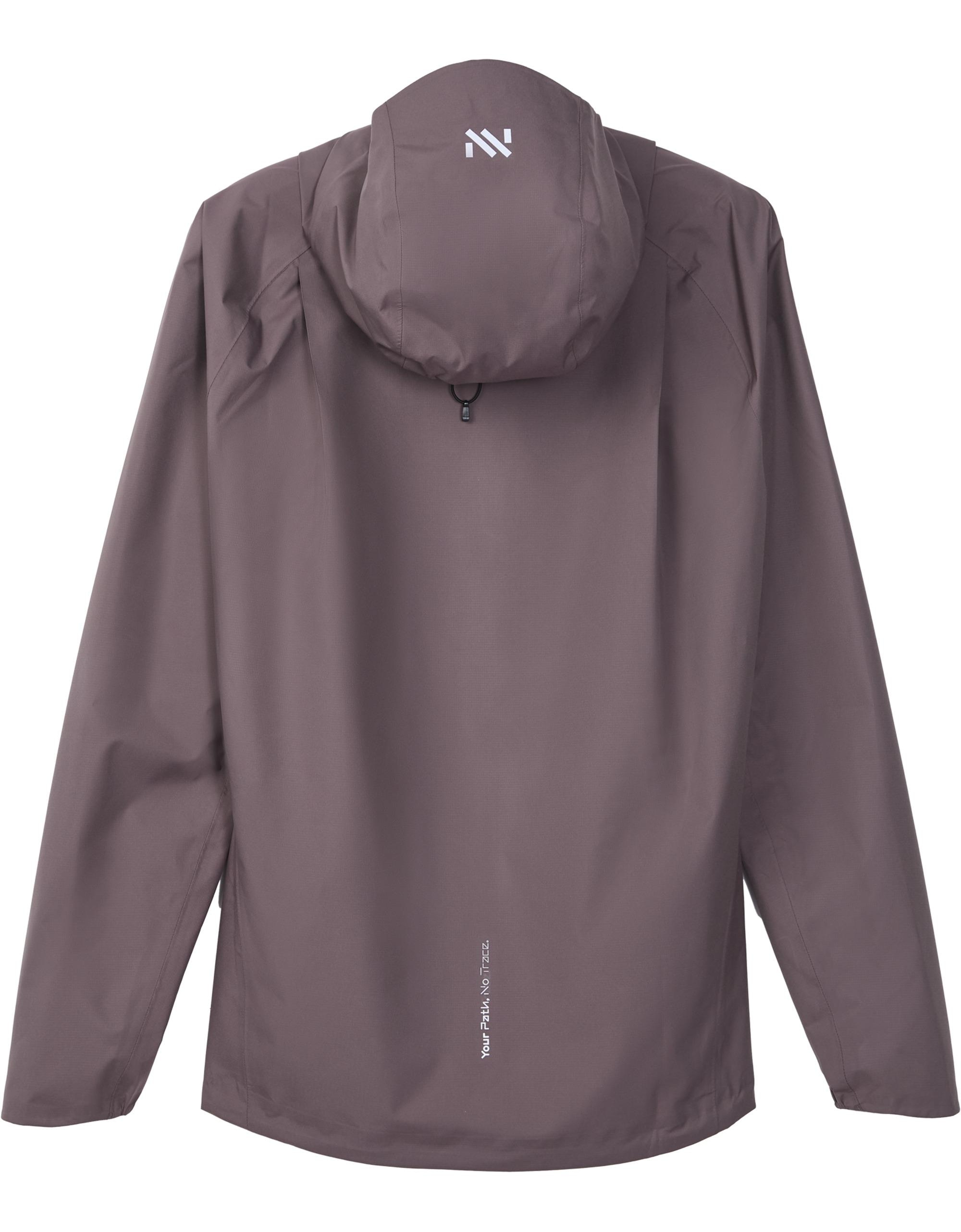 Imagen 2 de Chaqueta de trail de mujer impermeable NNormal - Gris Gris