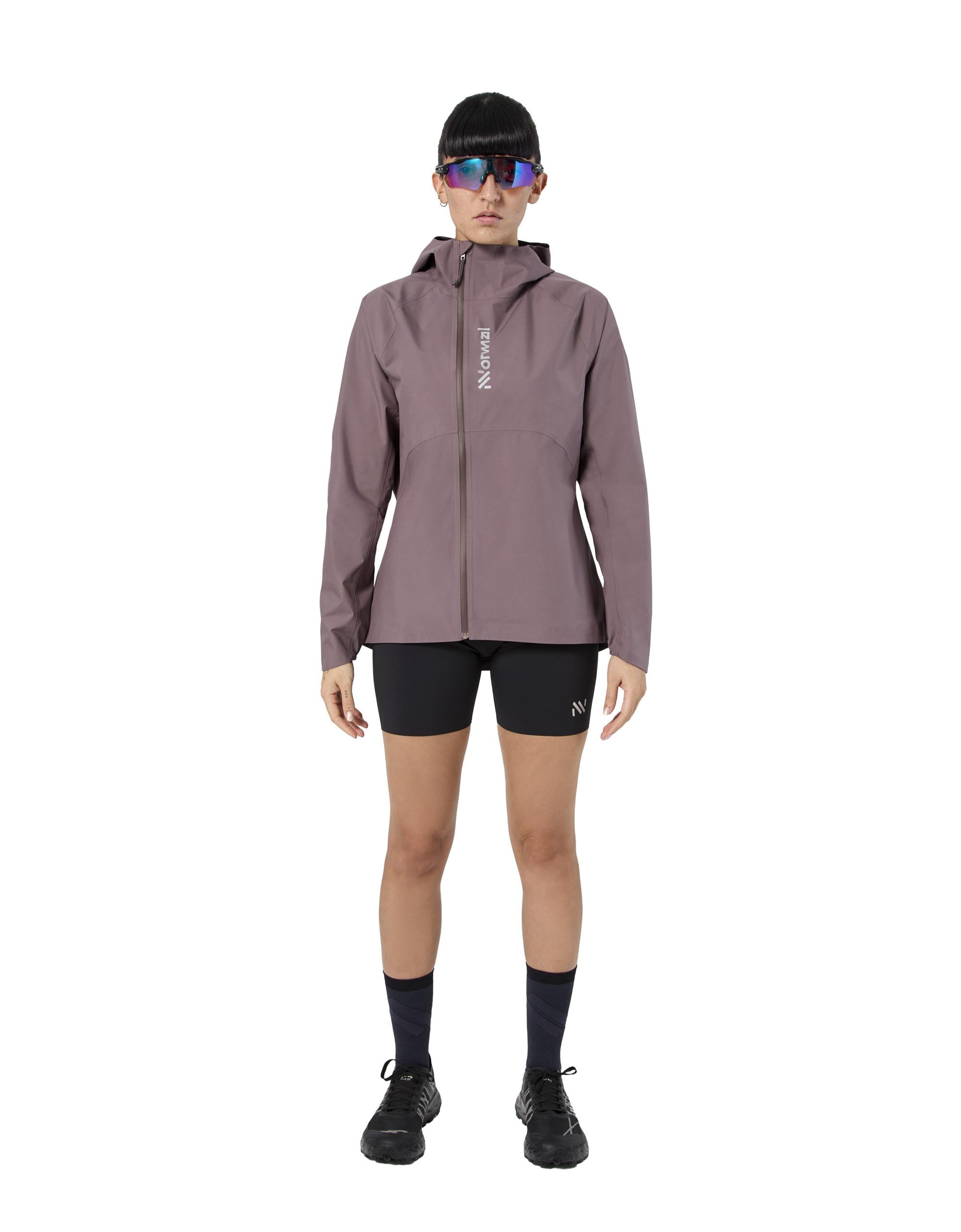 Imagen 3 de Chaqueta de trail de mujer impermeable NNormal - Gris Gris