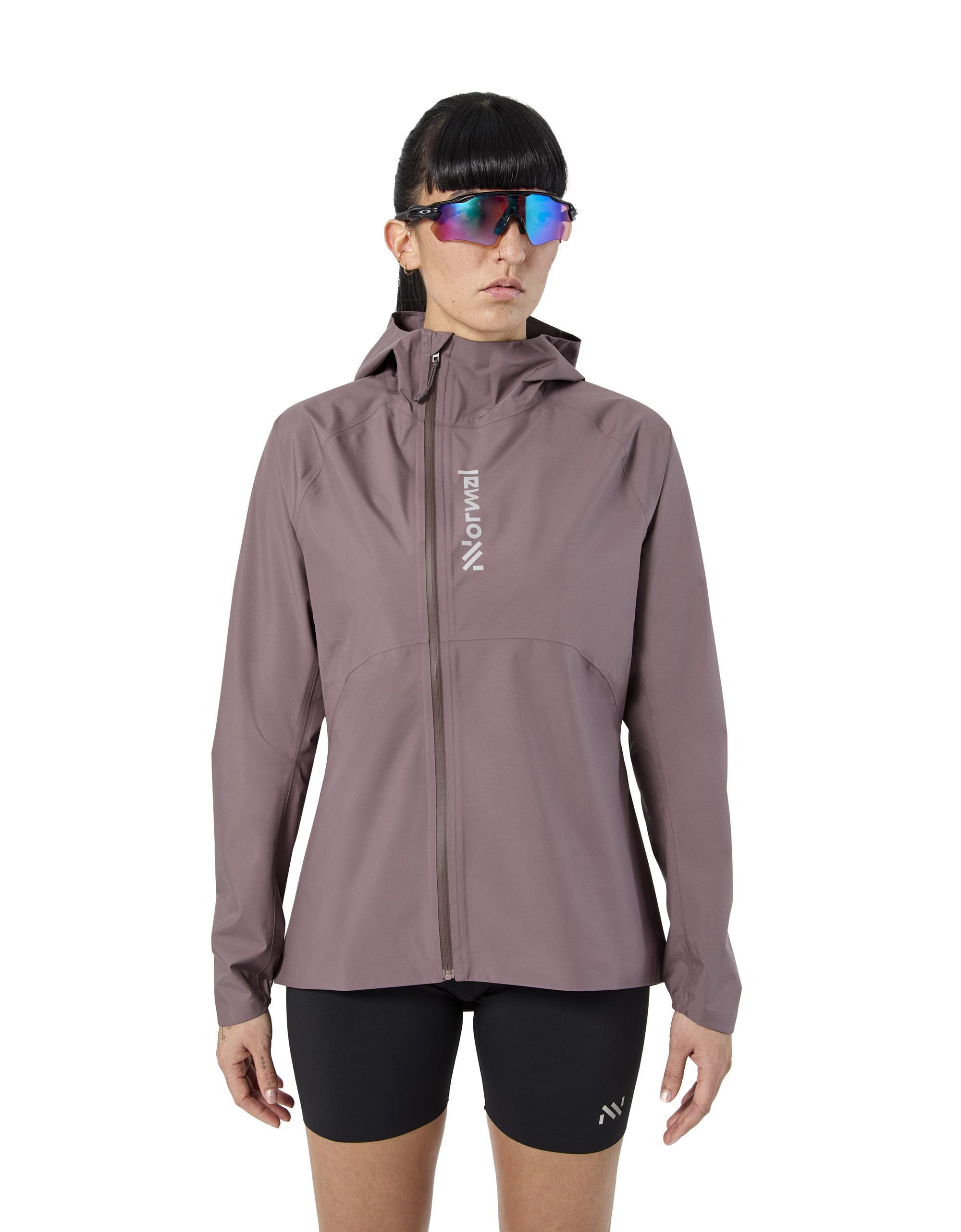 Imagen 4 de Chaqueta de trail de mujer impermeable NNormal - Gris Gris