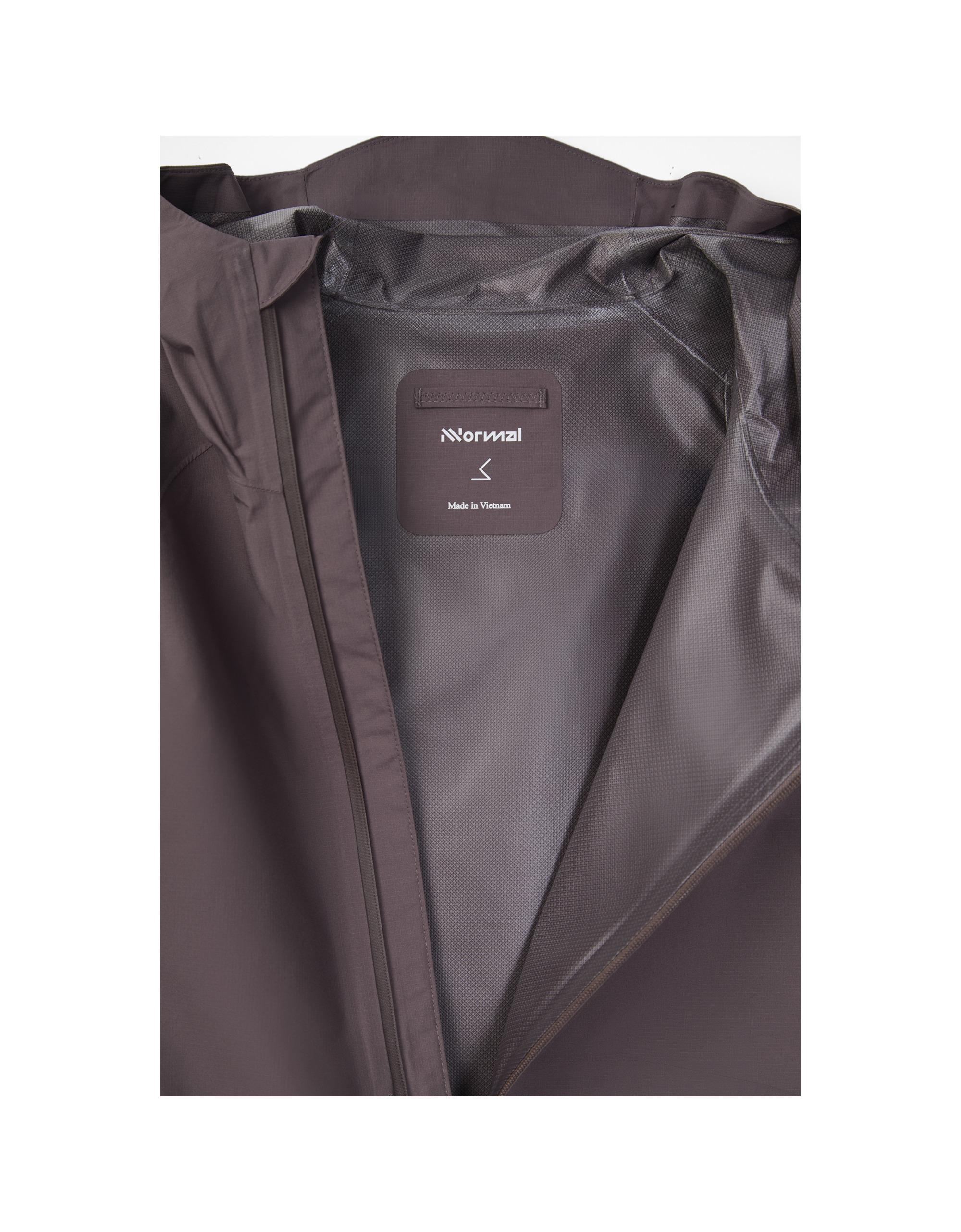 Imagen 6 de Chaqueta de trail de mujer impermeable NNormal - Gris Gris