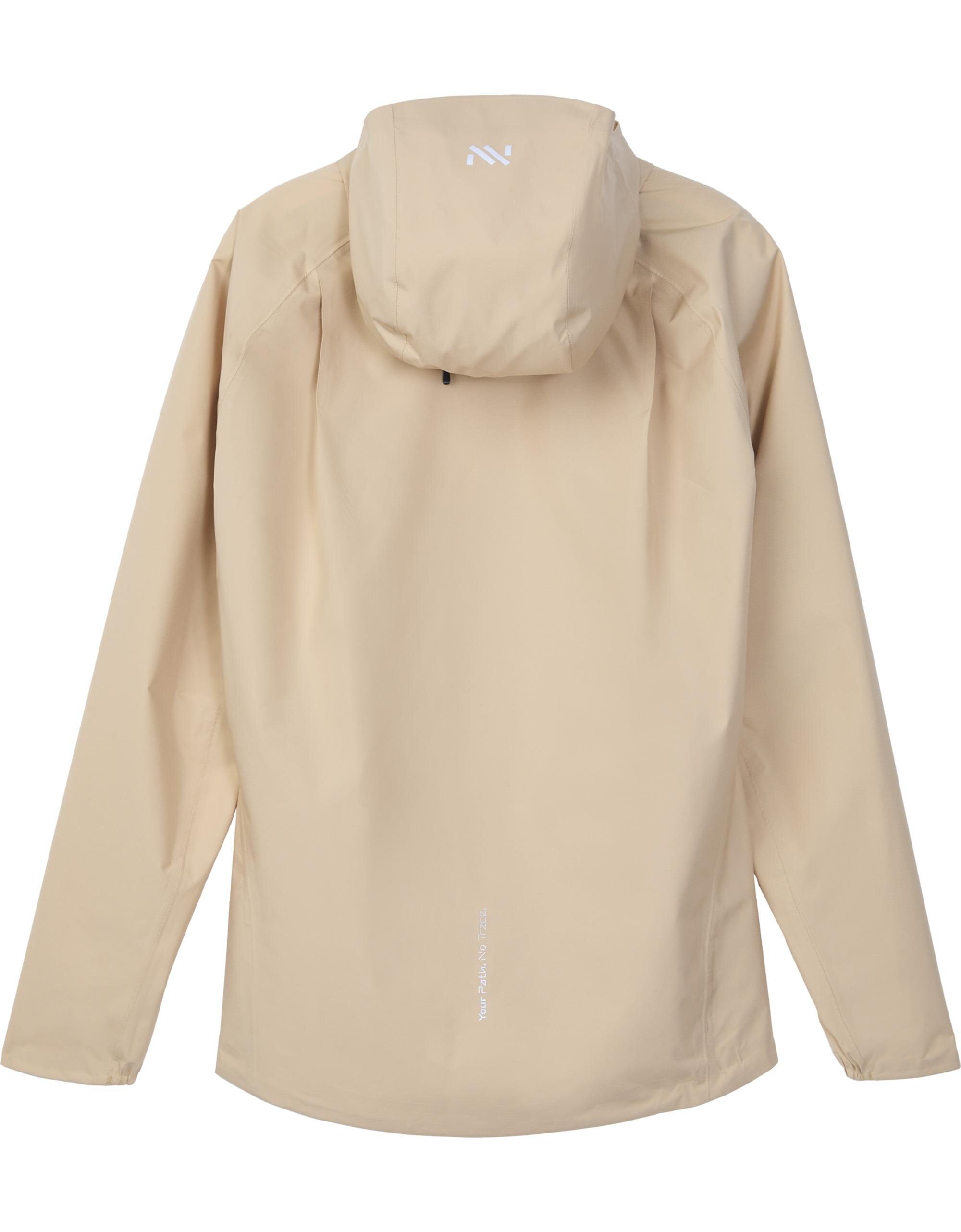 Imagen 2 de Chaqueta de trail de mujer impermeable NNormal - Beige Beige