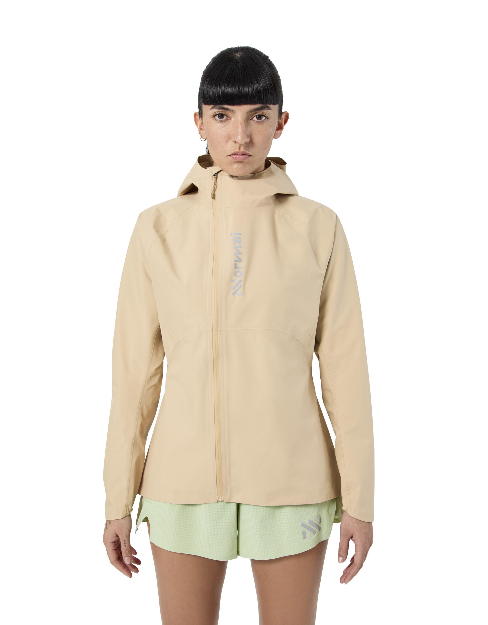 Imagen 4 de Chaqueta de trail de mujer impermeable NNormal - Beige Beige