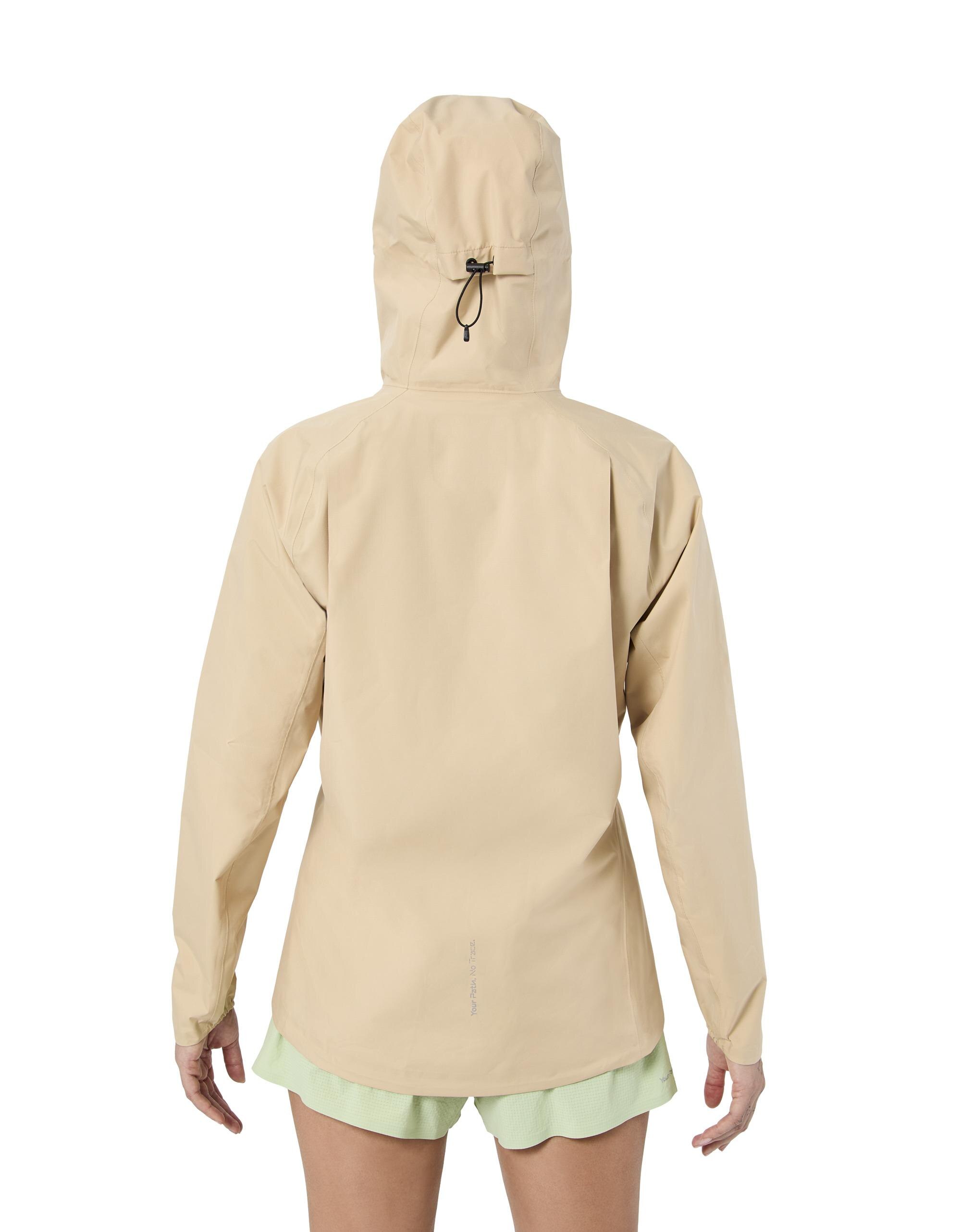 Imagen 5 de Chaqueta de trail de mujer impermeable NNormal - Beige Beige