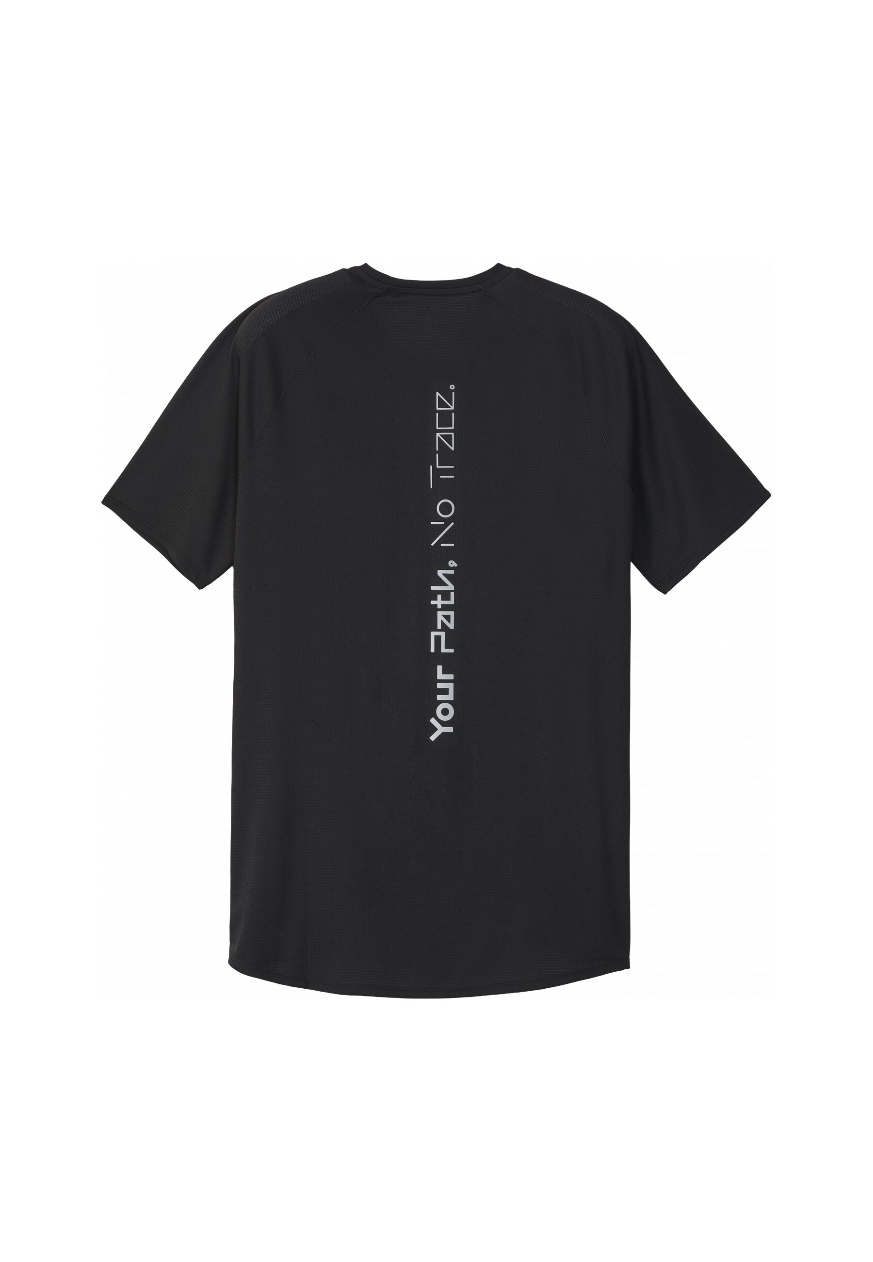 Camiseta de running de hombre de manga corta NNormal - Negro Negro-2