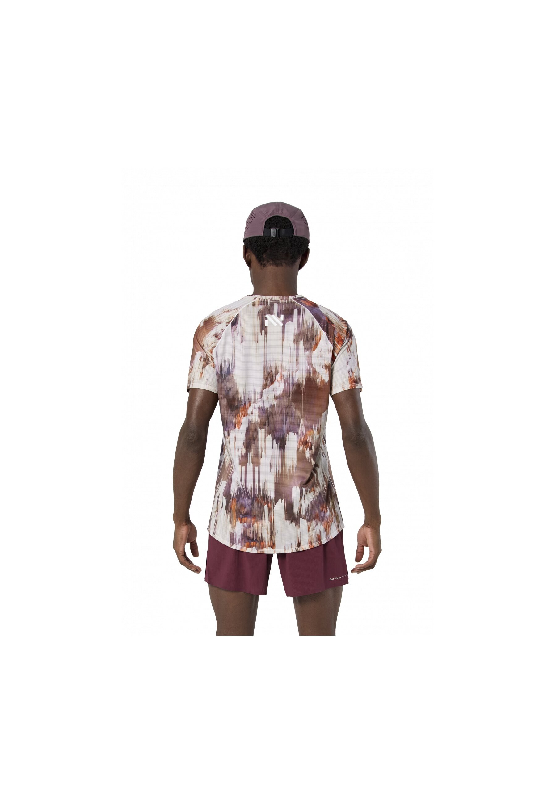 Camiseta de running de hombre de manga corta NNormal - Marrón Marrón-5