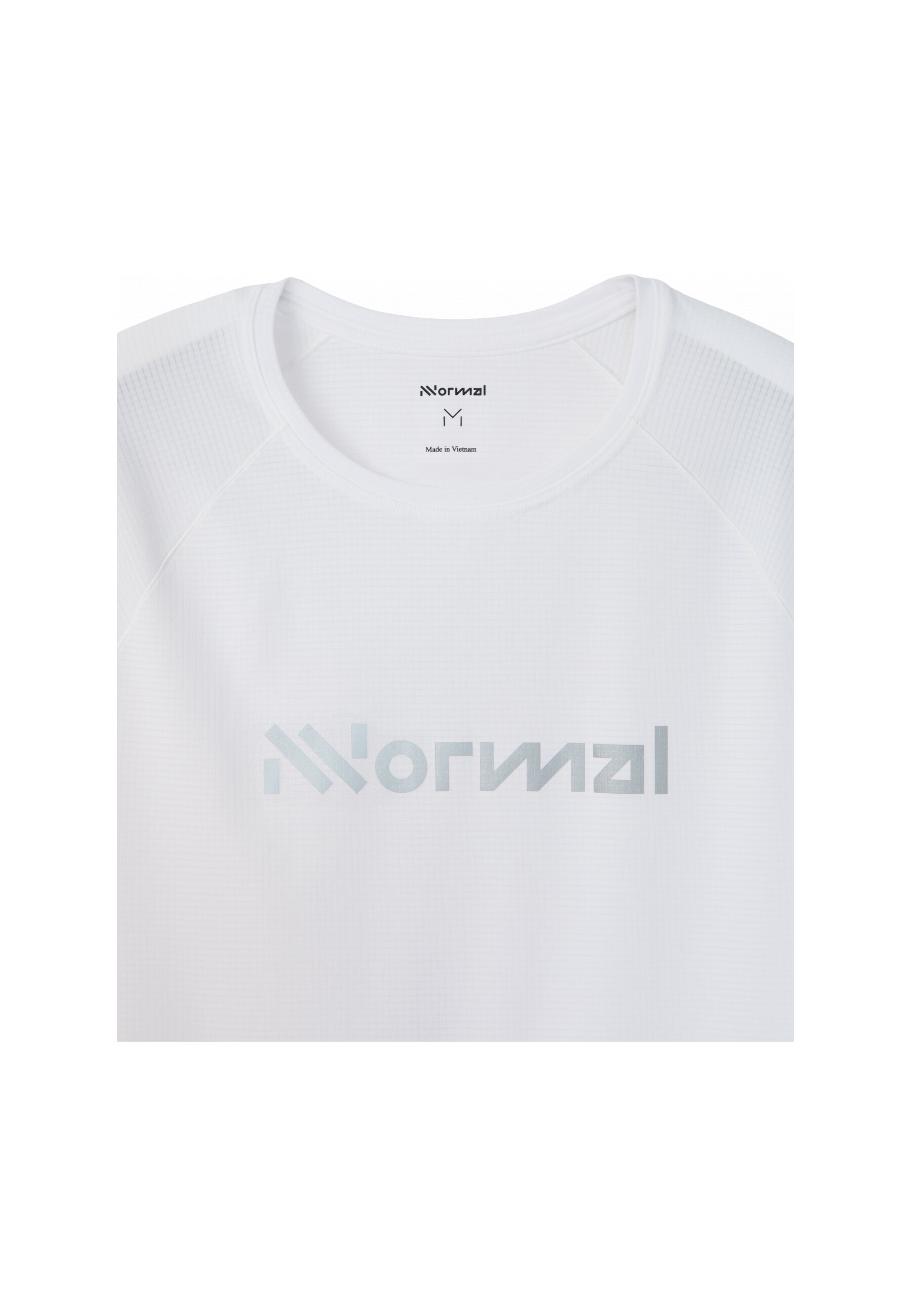 Camiseta de running de hombre de manga corta NNormal - Blanco Blanco-5