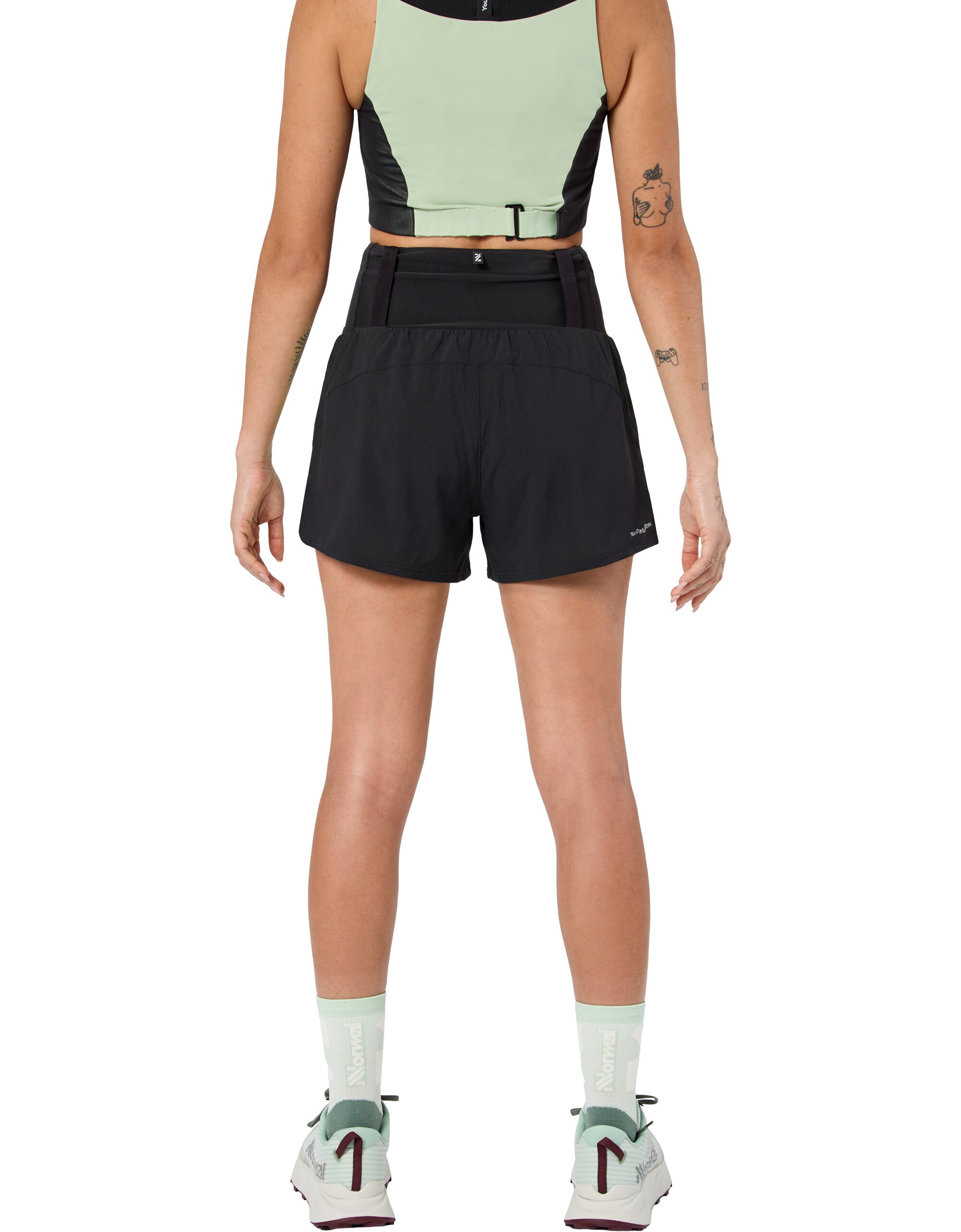 Imagen 2 de Shorts de running de mujer NNormal - Negro Negro