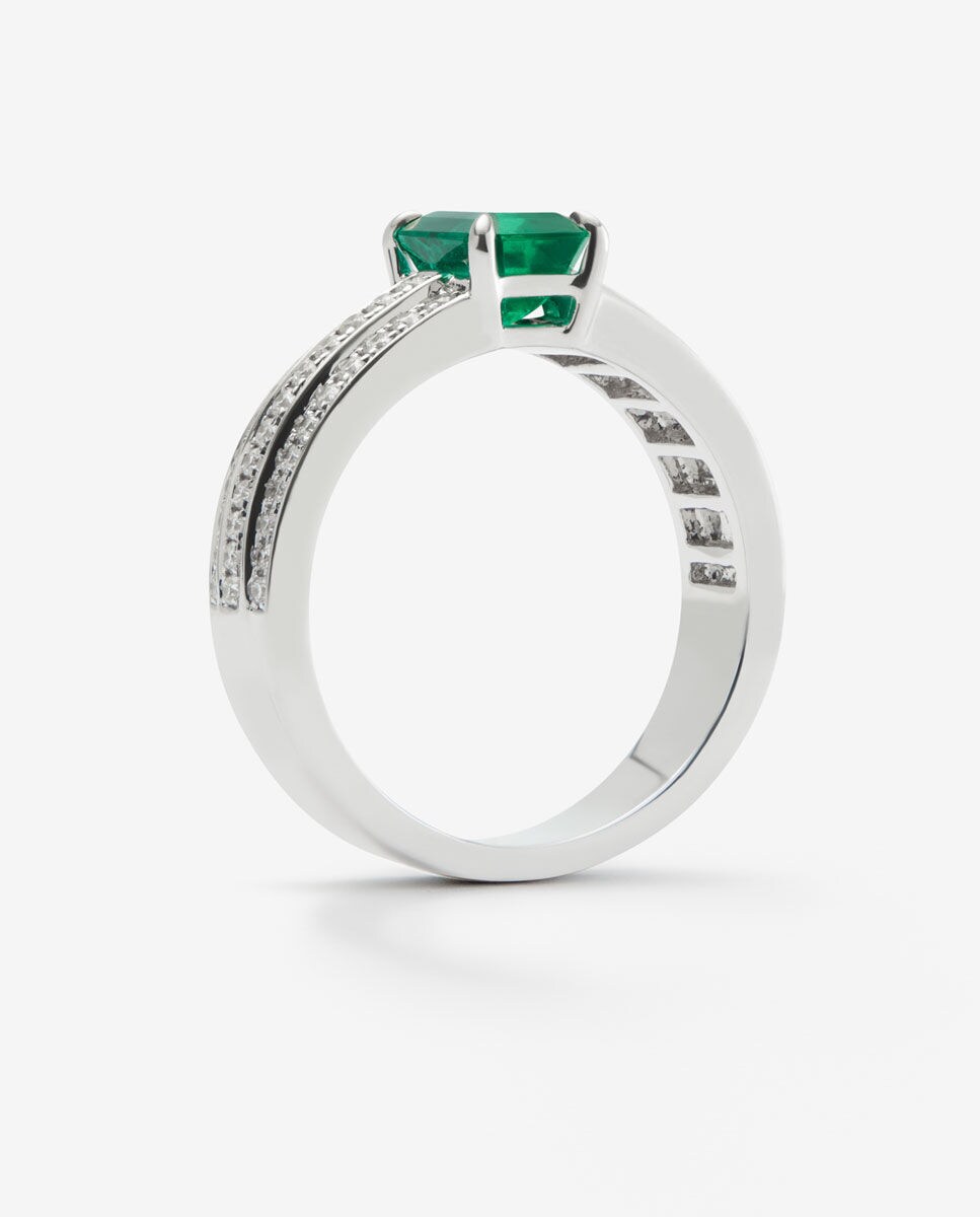 Oro Blanco Anillos En InglÃ©s Anillo Oro Blanco Alianzas De