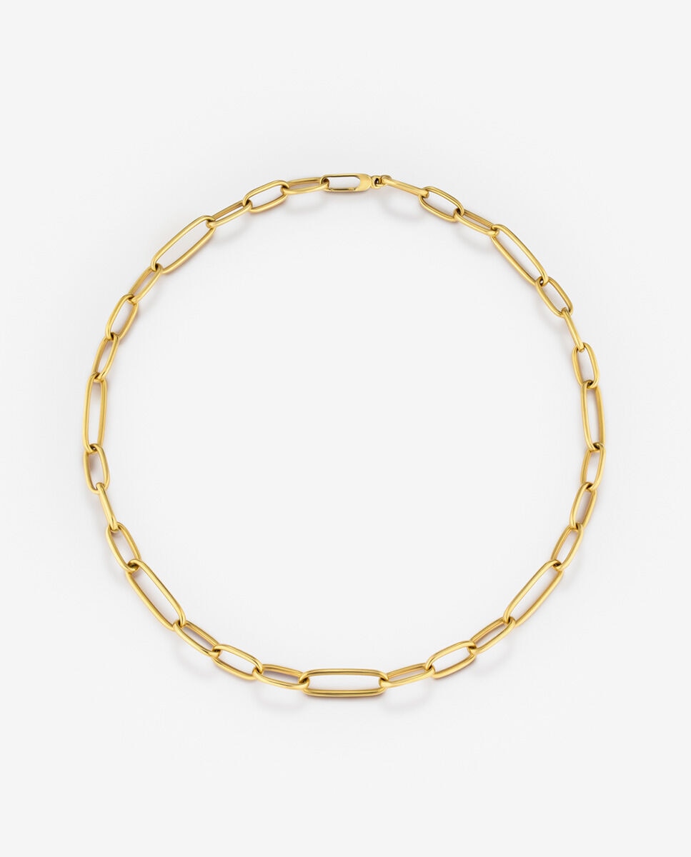 Collar eslabones mediano de - SUAREZ - Oro Oro-1