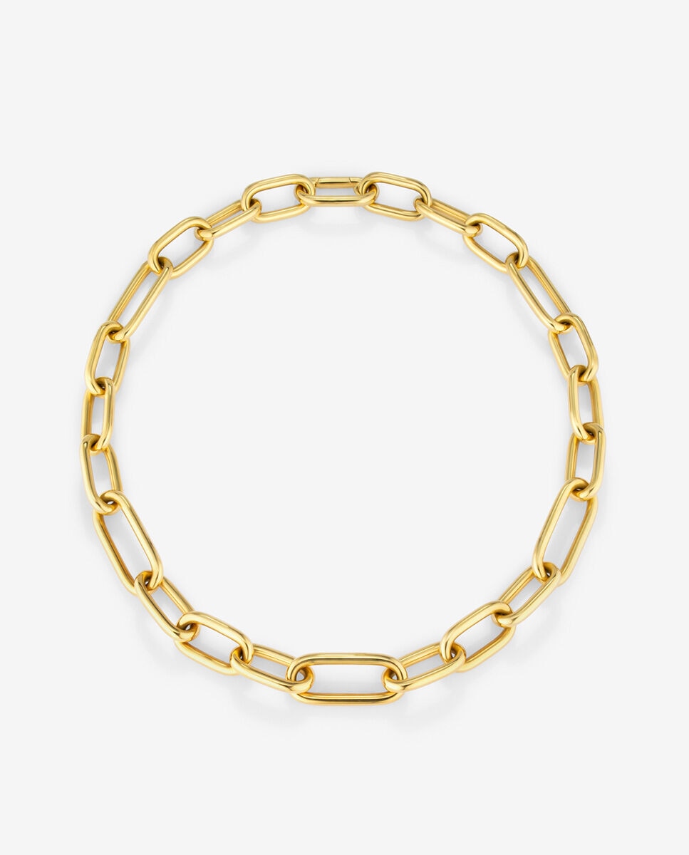 Collar eslabones extra grande - SUAREZ - Oro Oro-1