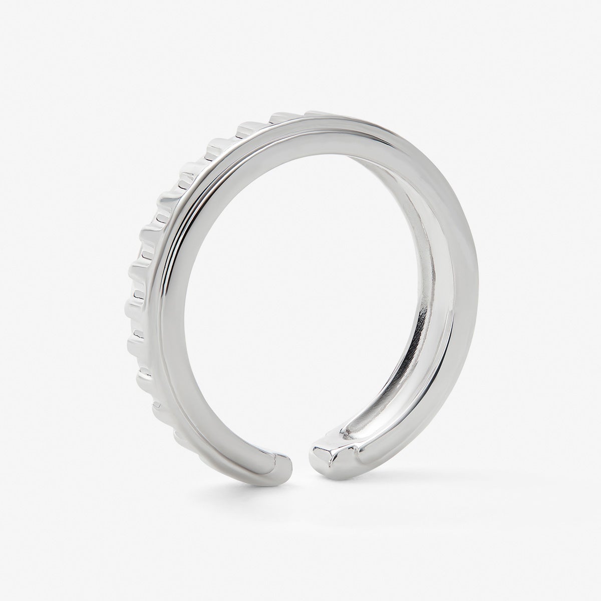 Imagen 5 de Anillo de plata 925 - Blanco Blanco