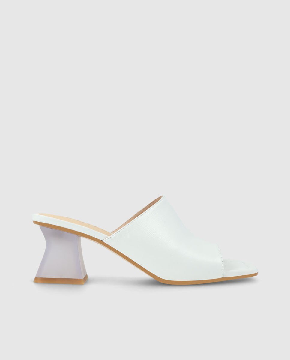 Zuecos y mules Blancos Moda mujer El Corte Ingl s 17