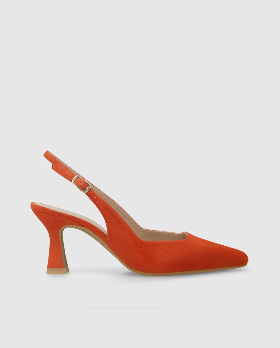 Lodi Zapatos De Salón Rojos RISEDIS | Tacón 8cm | Plantilla New Gel | Fabricación Española