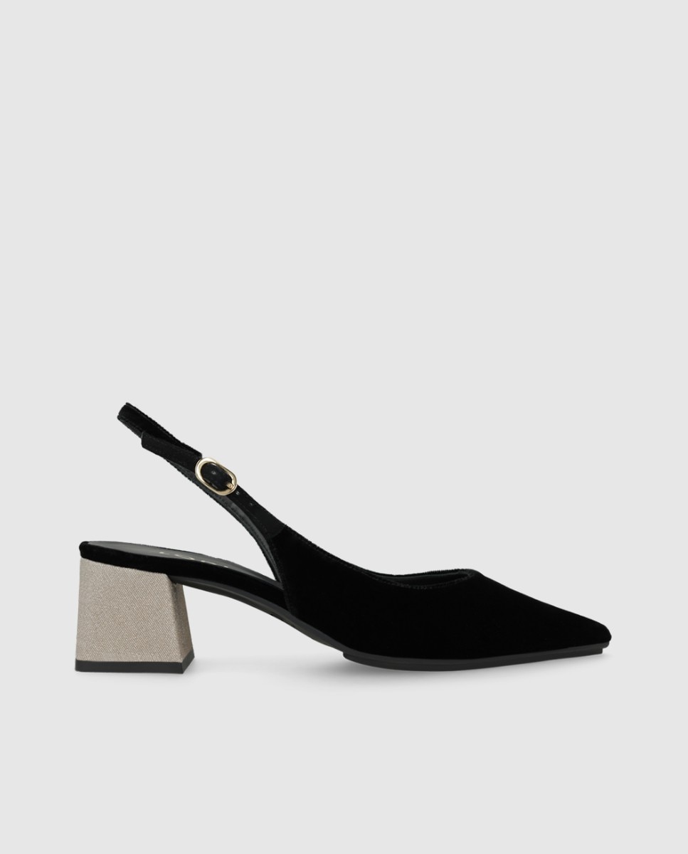 Lodi - Zapatos de salón de mujer en terciopelo.