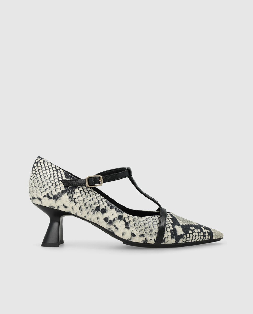 Lodi - Zapatos de mujer en piel efecto animal print.