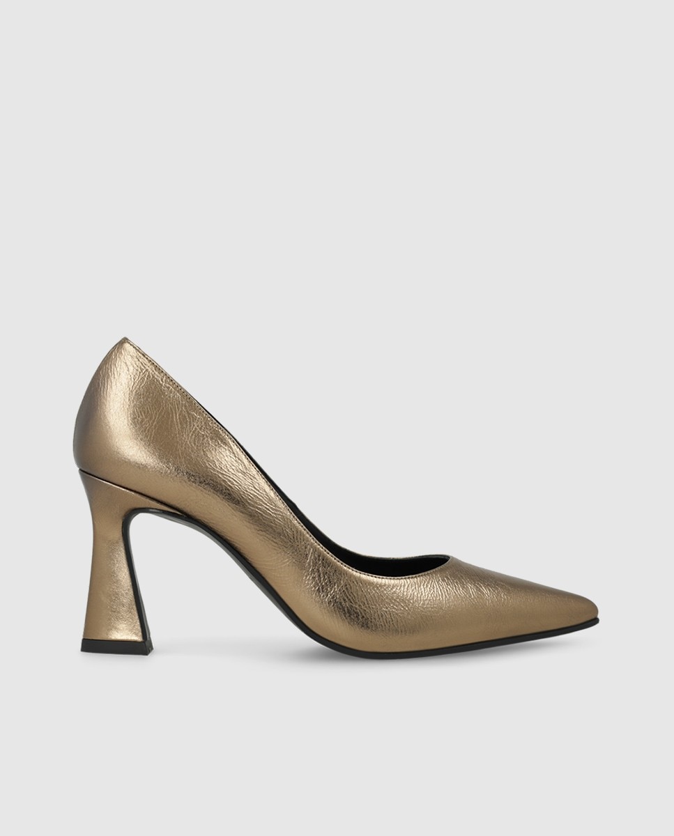 Lodi - Zapatos de salón de mujer en piel metalizada.