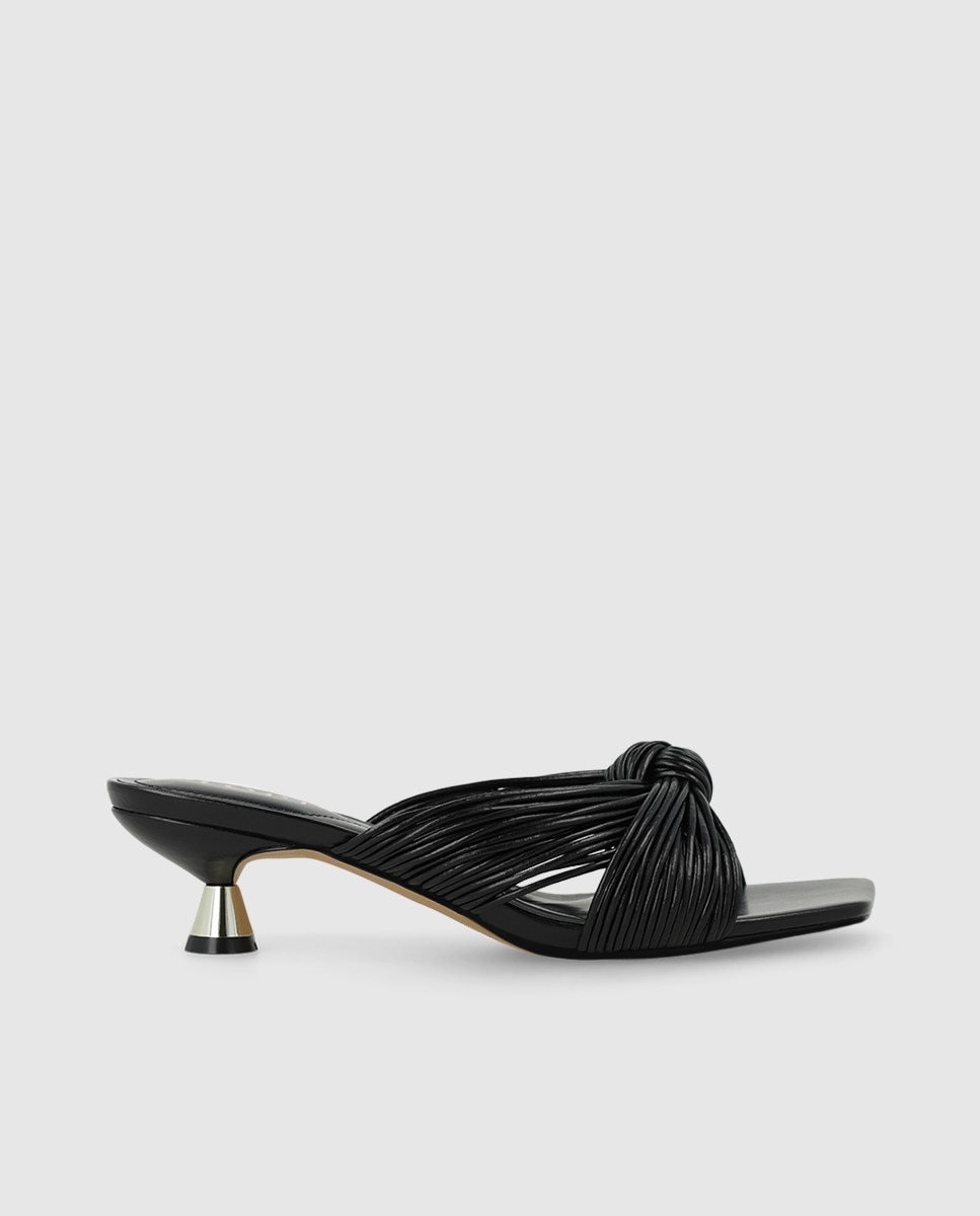 Lodi - Sandalias de mujer efecto piel metalizada.