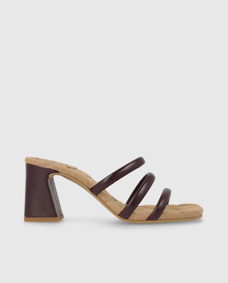 Lodi - Sandalias de mujer en piel con tiras.