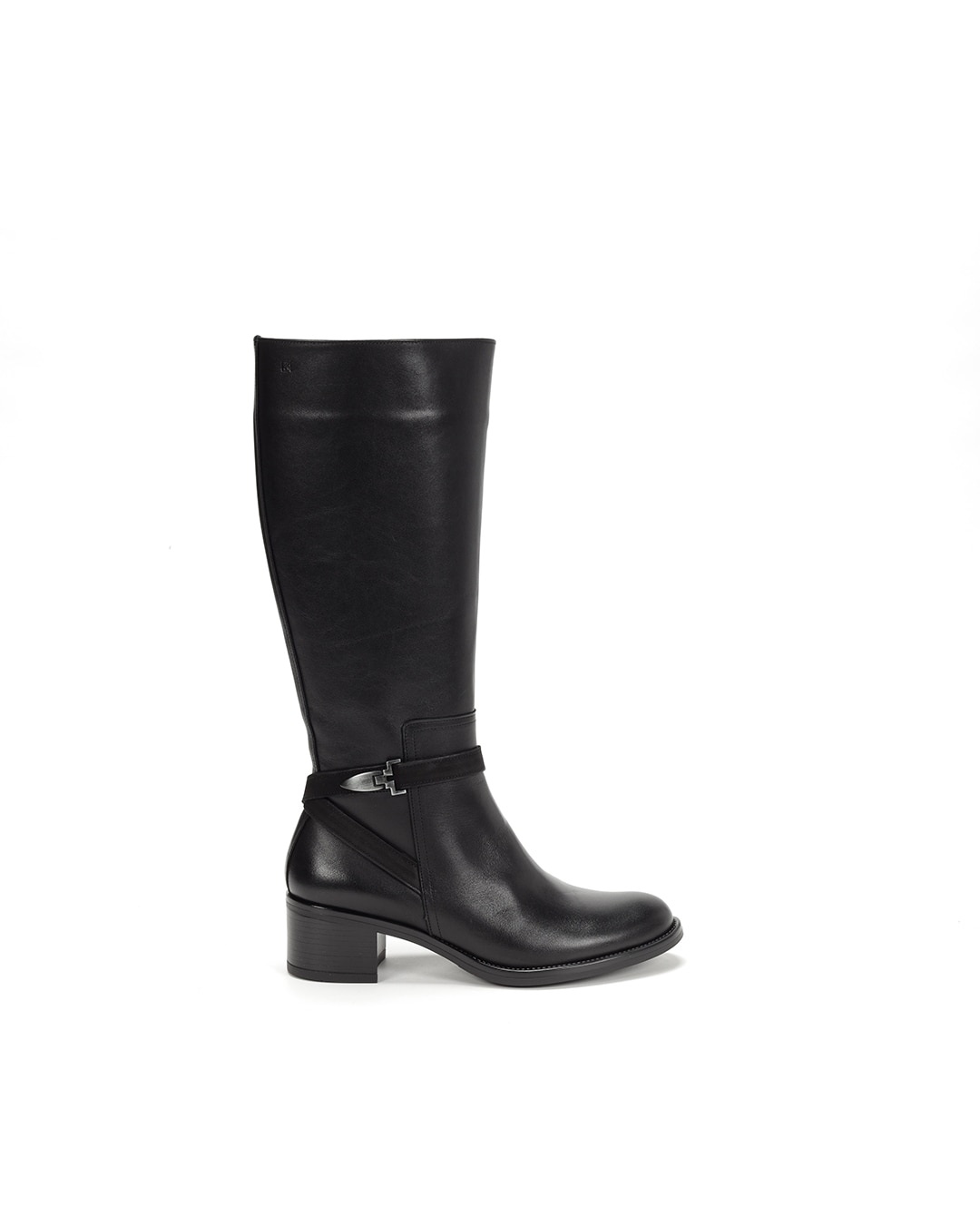 Botas de mujer fabricados en piel - Fluchos - Negro Negro-1
