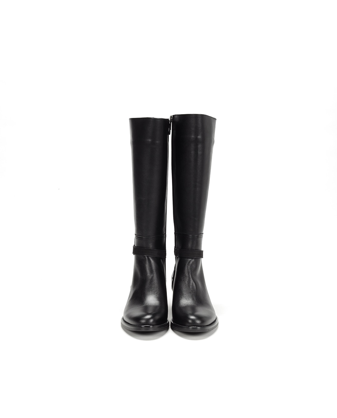 Botas de mujer fabricados en piel - Fluchos - Negro Negro-3