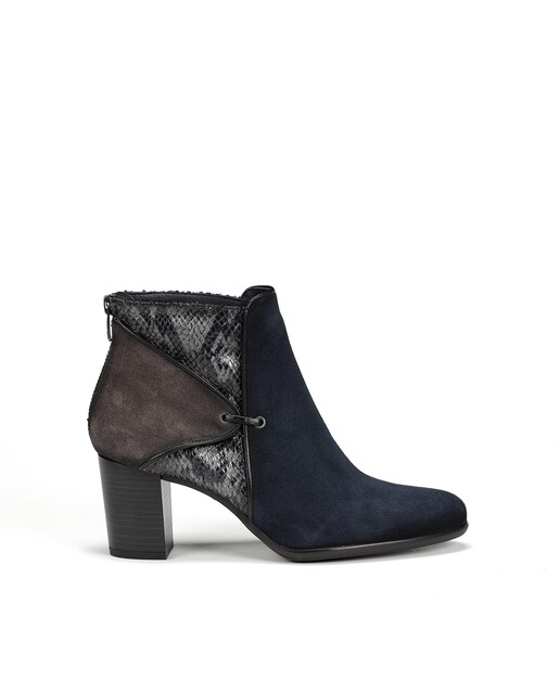 Imagen 0 de Botines de mujer fabricados en serraje