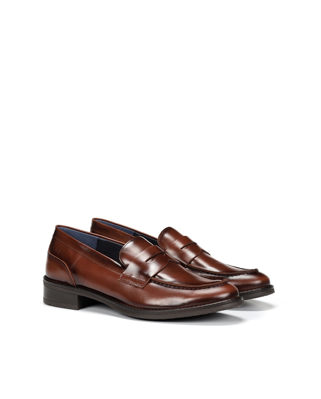 Mocasines de mujer fabricados en piel - Fluchos - Marrón Marrón-2