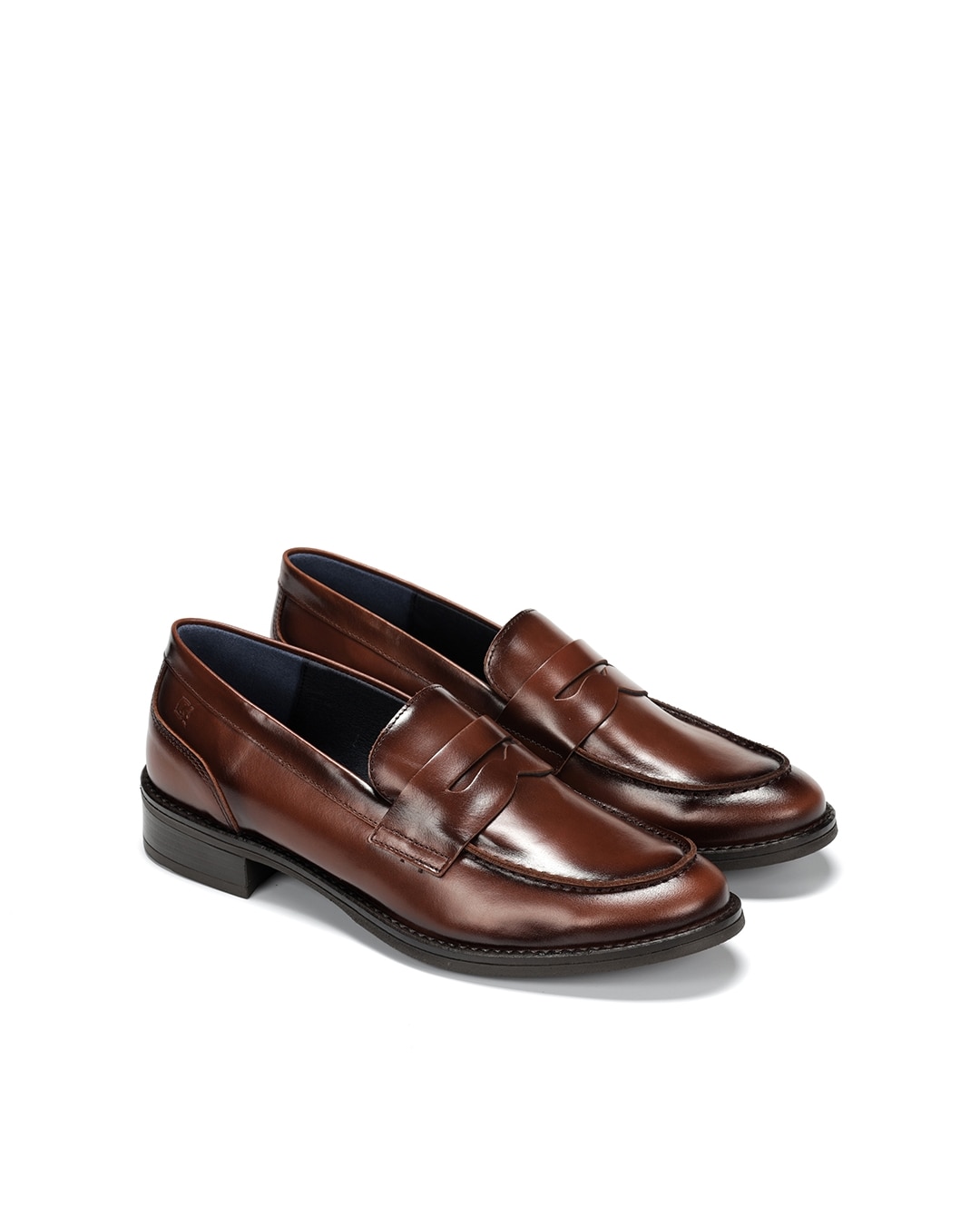 Mocasines de mujer fabricados en piel - Fluchos - Marrón Marrón-4