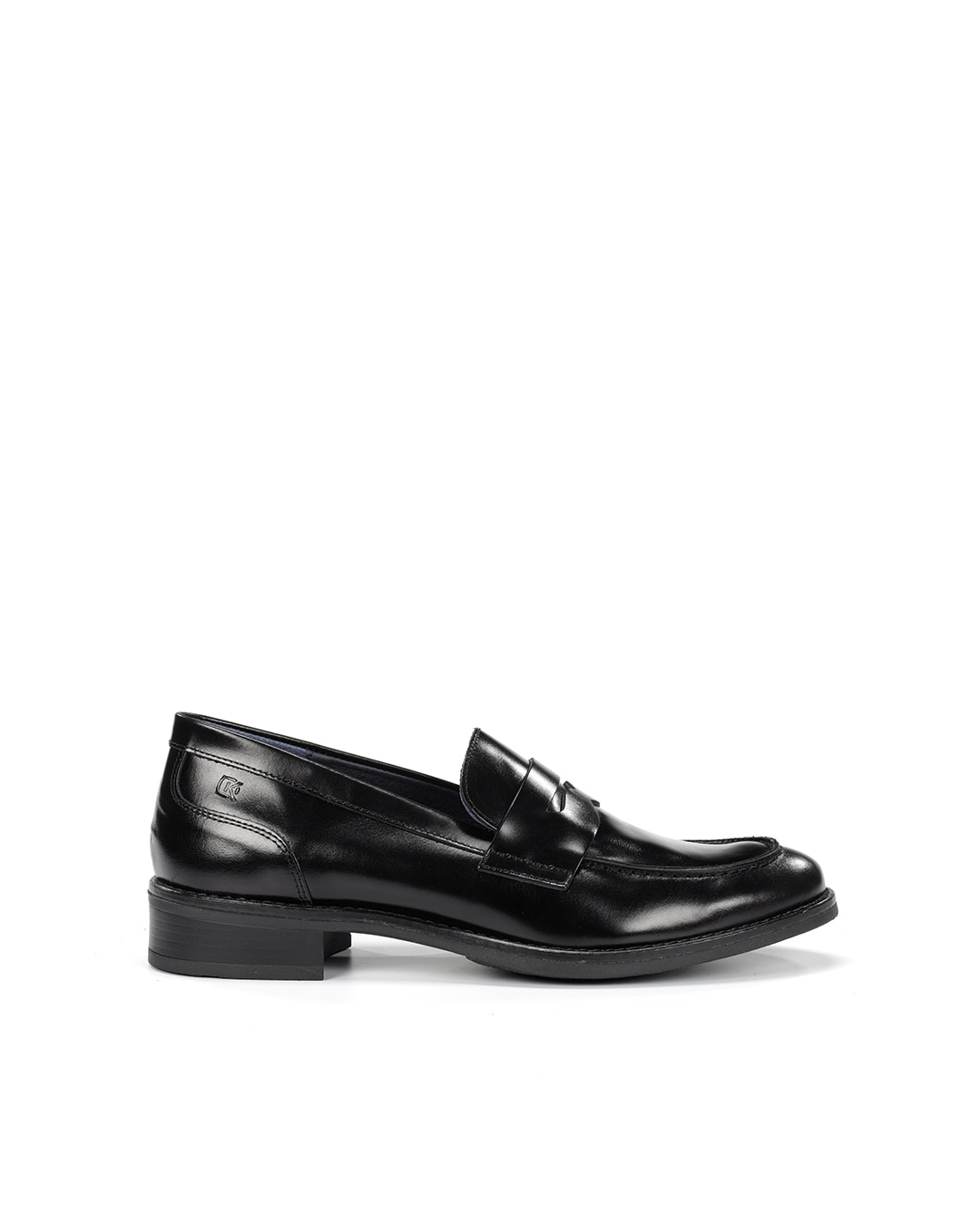 Mocasines de mujer fabricados en piel - Fluchos - Negro Negro-1