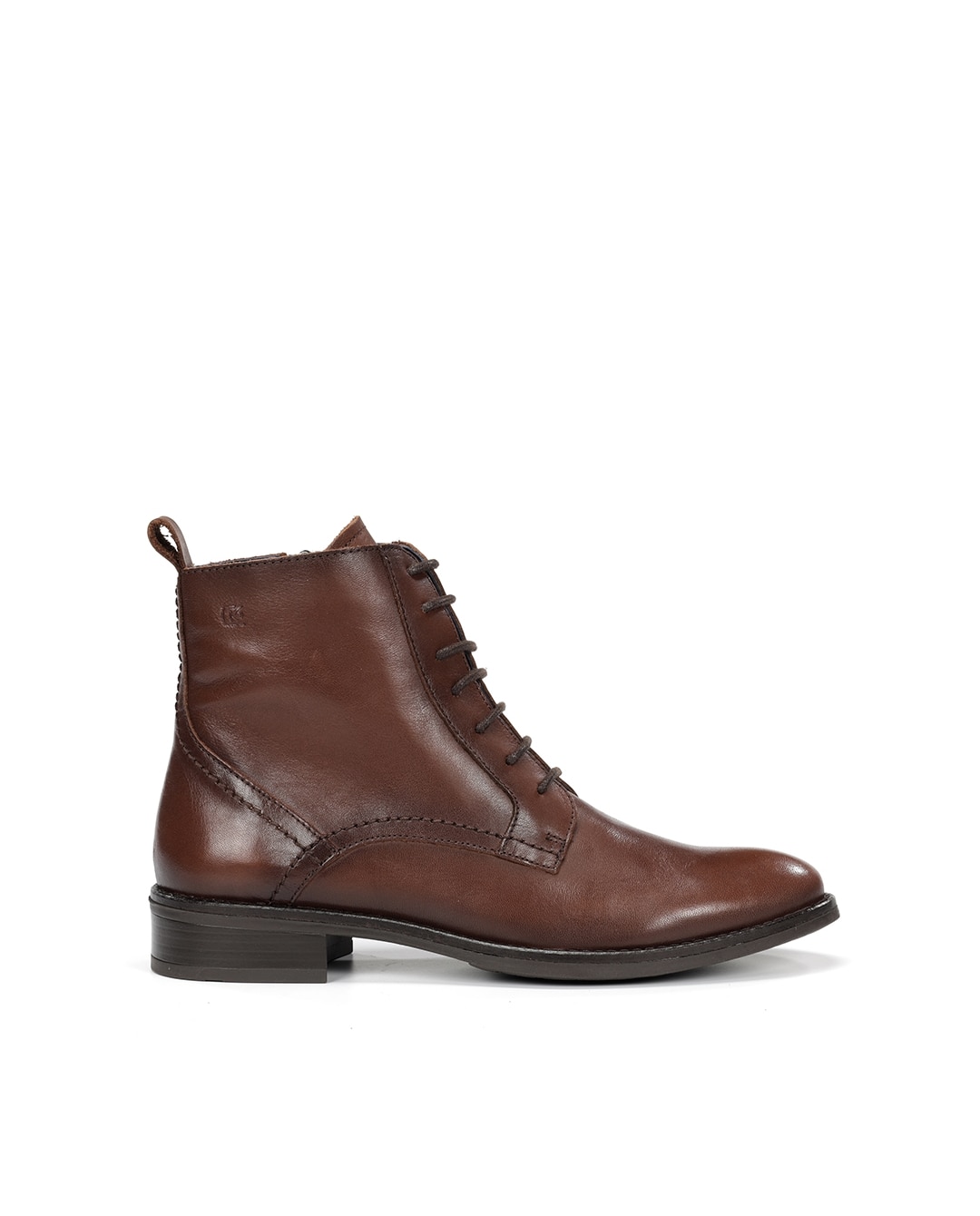Botines de mujer fabricados en piel - Fluchos - Marrón Marrón-1