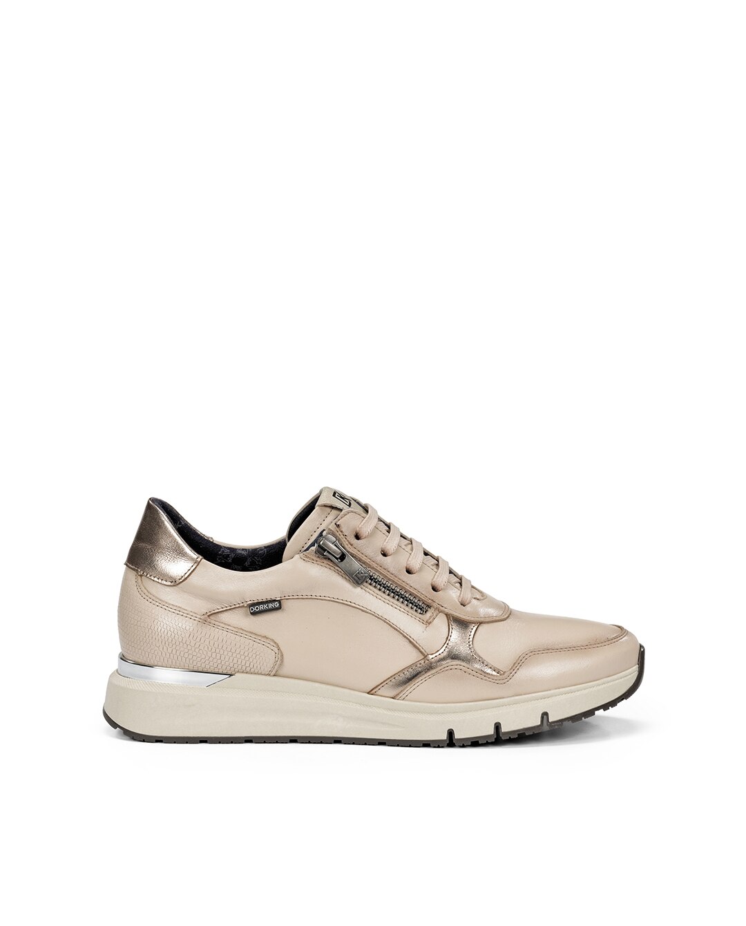 Zapatos de cordones de mujer fabricados en piel - Fluchos - Marrón Marrón-1