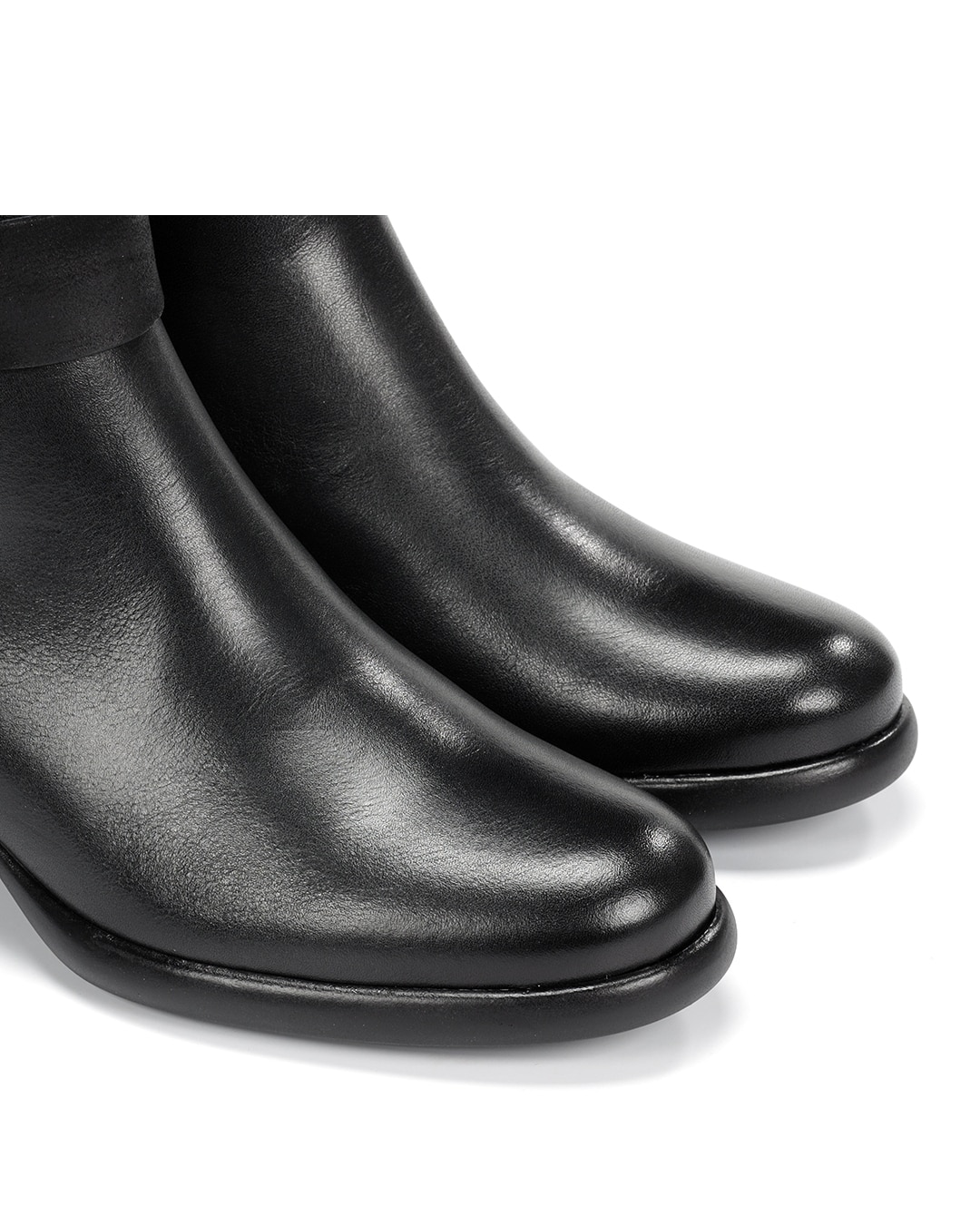 Botines de mujer fabricados en piel - Fluchos - Negro Negro-6