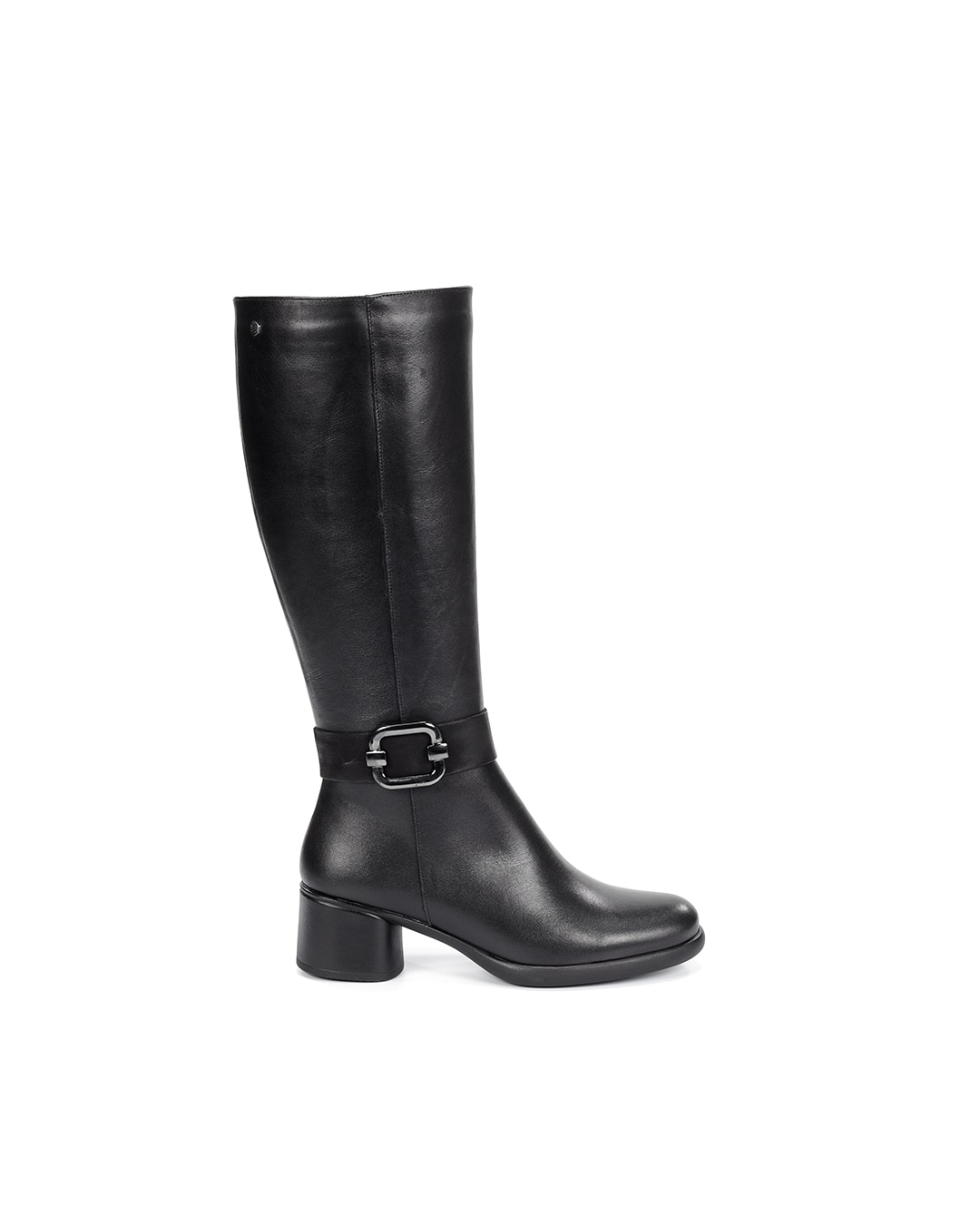 Botas de mujer fabricados en piel - Fluchos - Negro Negro-1