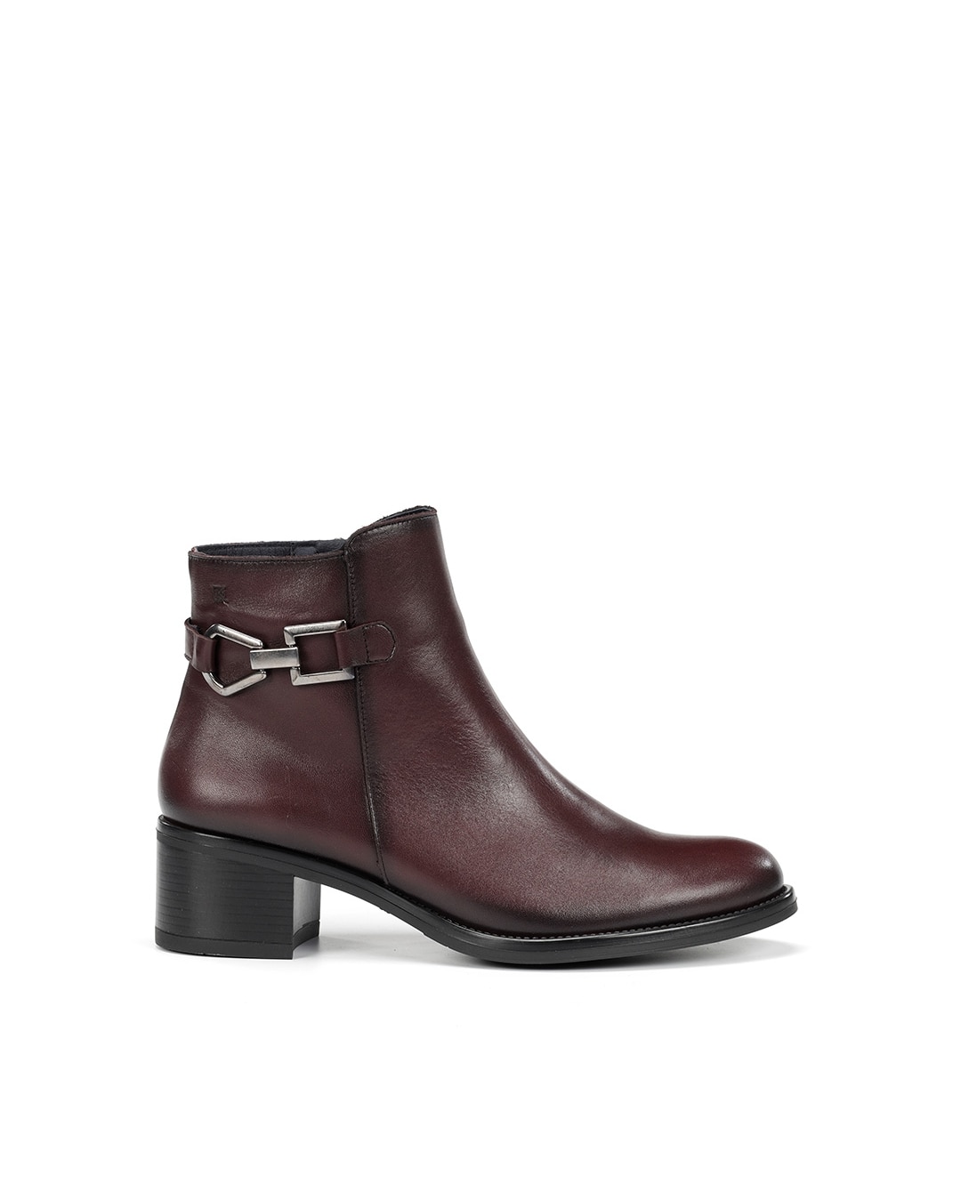 Botines de mujer fabricados en piel - Fluchos - Morado Morado-1