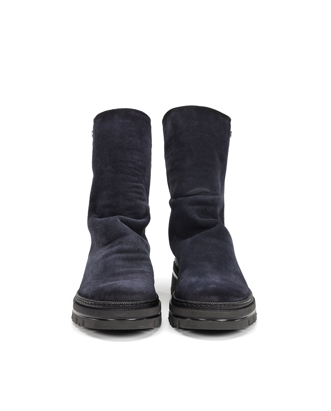 Botines de mujer fabricados en serraje - Fluchos - Azul Azul-2